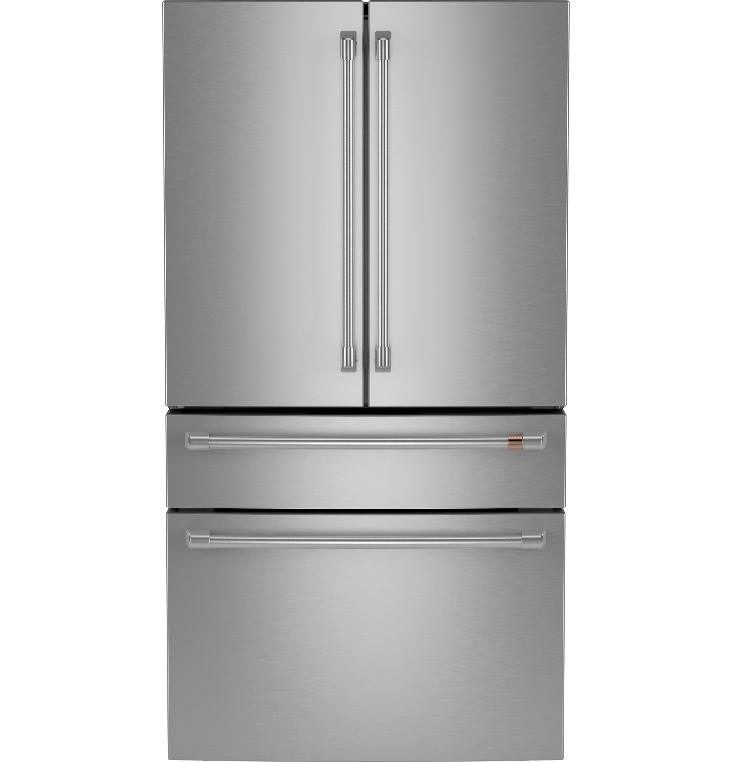Cafe CJE23DP2WS1 Café™ Energy Star® 23.2 Cu. Ft. Smart Counter-Depth 4-Door French-Door Refrigerator With Dual-Dispense Autofill Pitcher