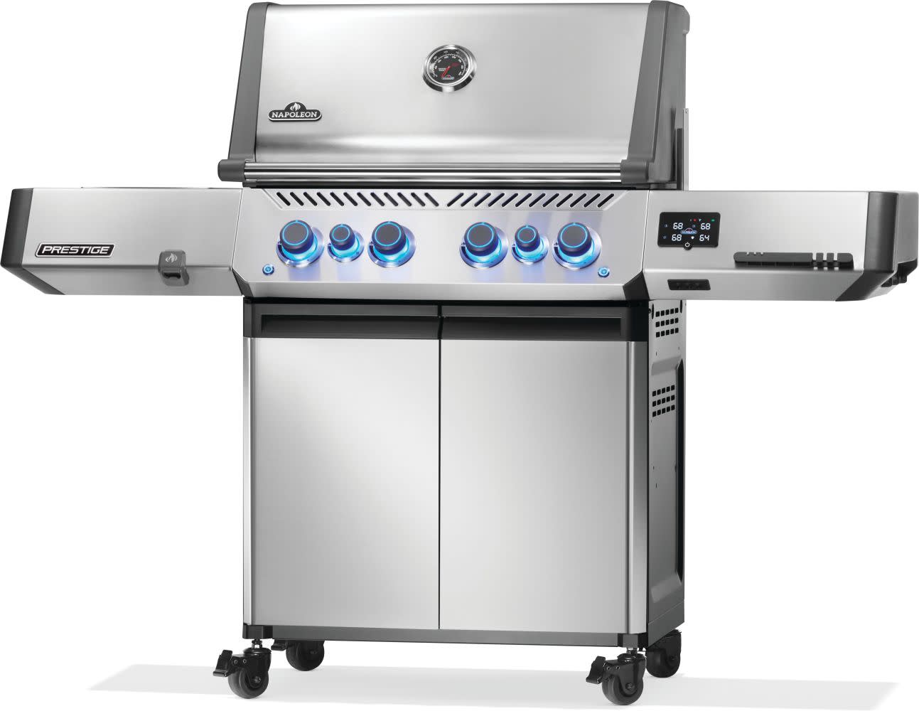 Napoleon Bbq P500VXRSIBPSS Prestige 500 Connected Rsib With Infrared Side And Rear Burner , Propane, Stainless Steel