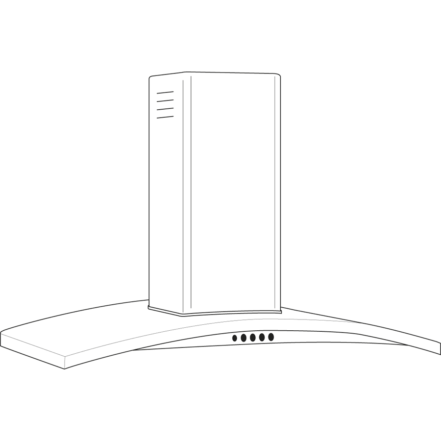 Haier UVW7301SWSS 30" Wall-Mount Chimney Hood