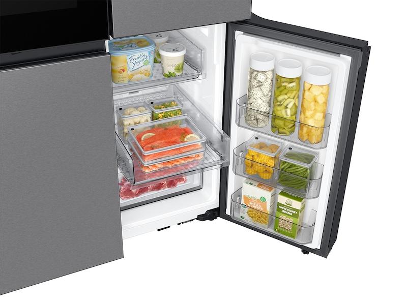Samsung RF29DB9700QL Bespoke 4-Door Flex™ Refrigerator (29 Cu. Ft.) With Beverage Zone™ And Auto Open Door In Stainless Steel