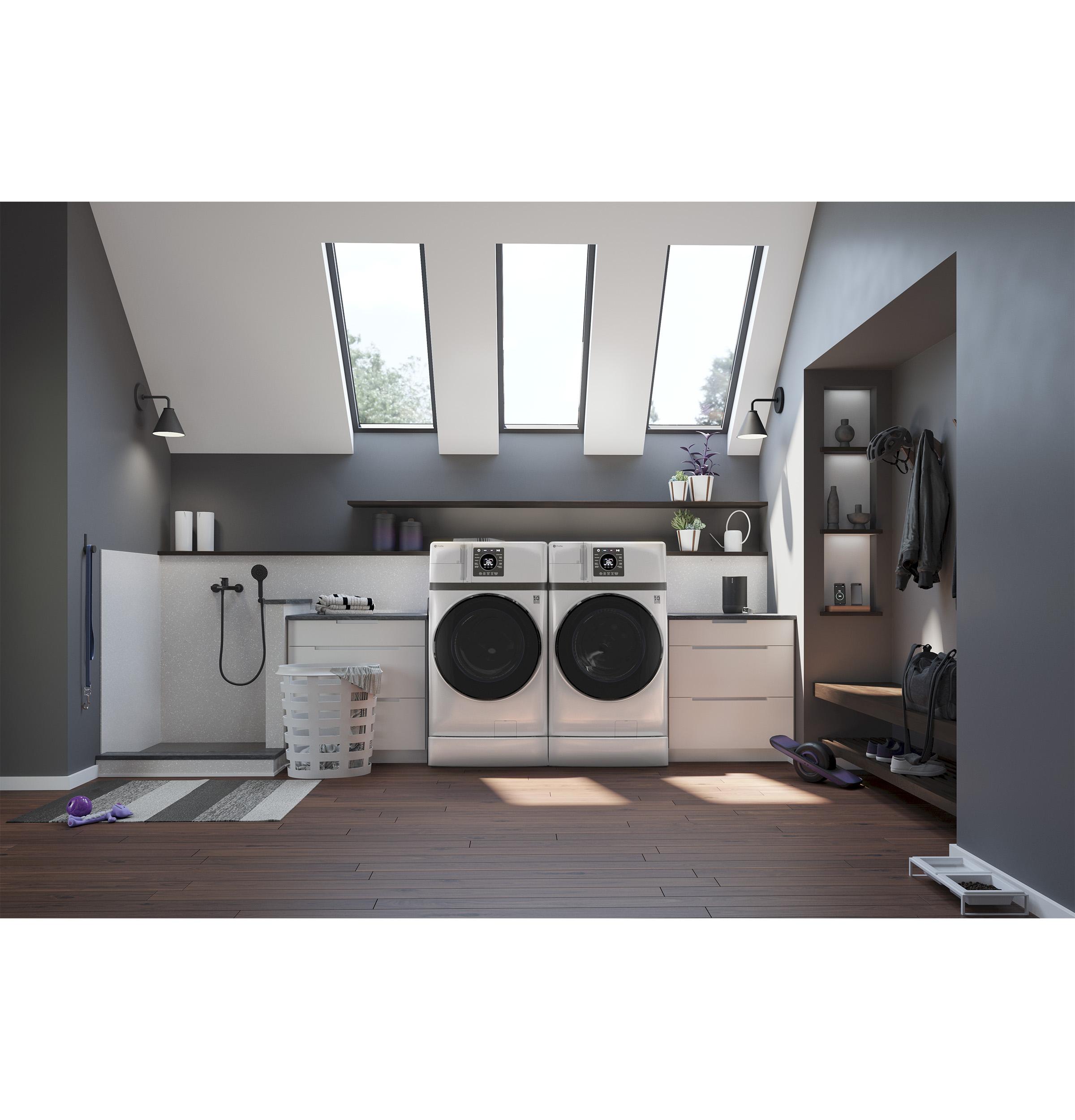 Ge Appliances PFQ83HSSWWW Ge Profile™ Energy Star® 4.6 Cu. Ft. Capacity Ultrafast Combo With Ventless Inverter Heat Pump Technology Washer/Dryer