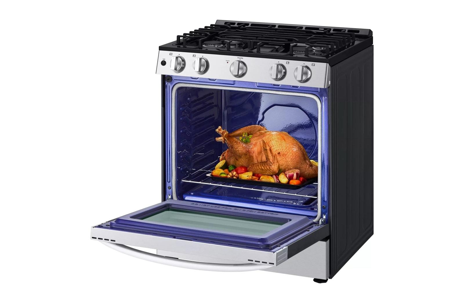 Lg LSGL5830S 5.8 Cu. Ft. Gas Slide-In Range With Easyclean®