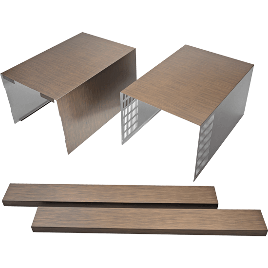Jennair W10272066 Wall Hood Trim And Duct Cover Kit - 32" Oiled Bronze