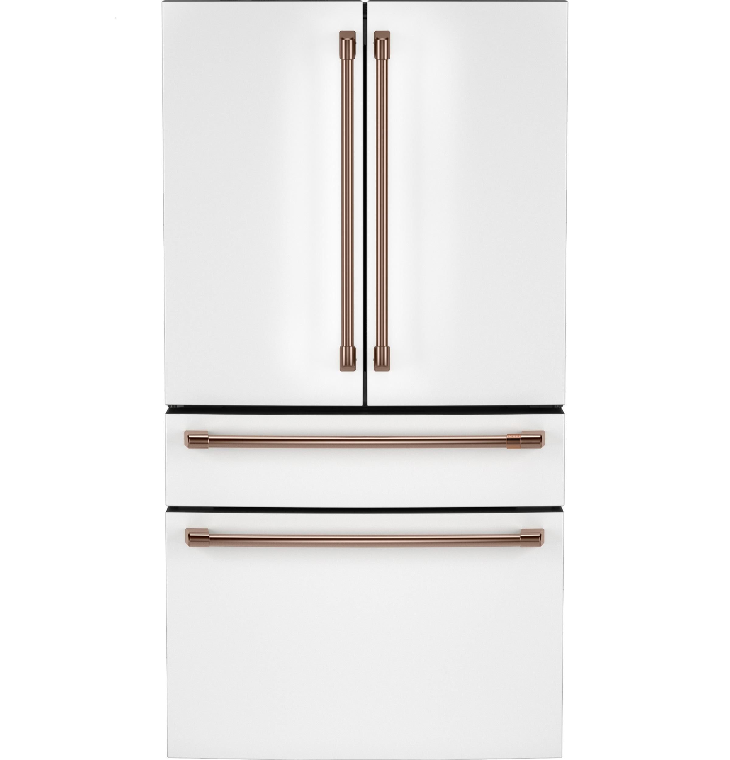 Cafe CJE23DP4WW2 Café™ Energy Star® 23.2 Cu. Ft. Smart Counter-Depth 4-Door French-Door Refrigerator With Dual-Dispense Autofill Pitcher
