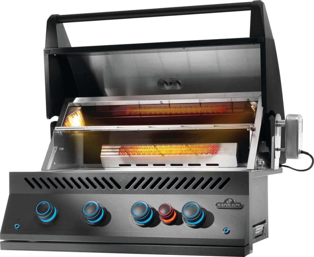 Napoleon Bbq BIG32RBPMK1 Built-In 700 Series 32 With Infrared Rear Burner , Propane, Matte/Matt Black