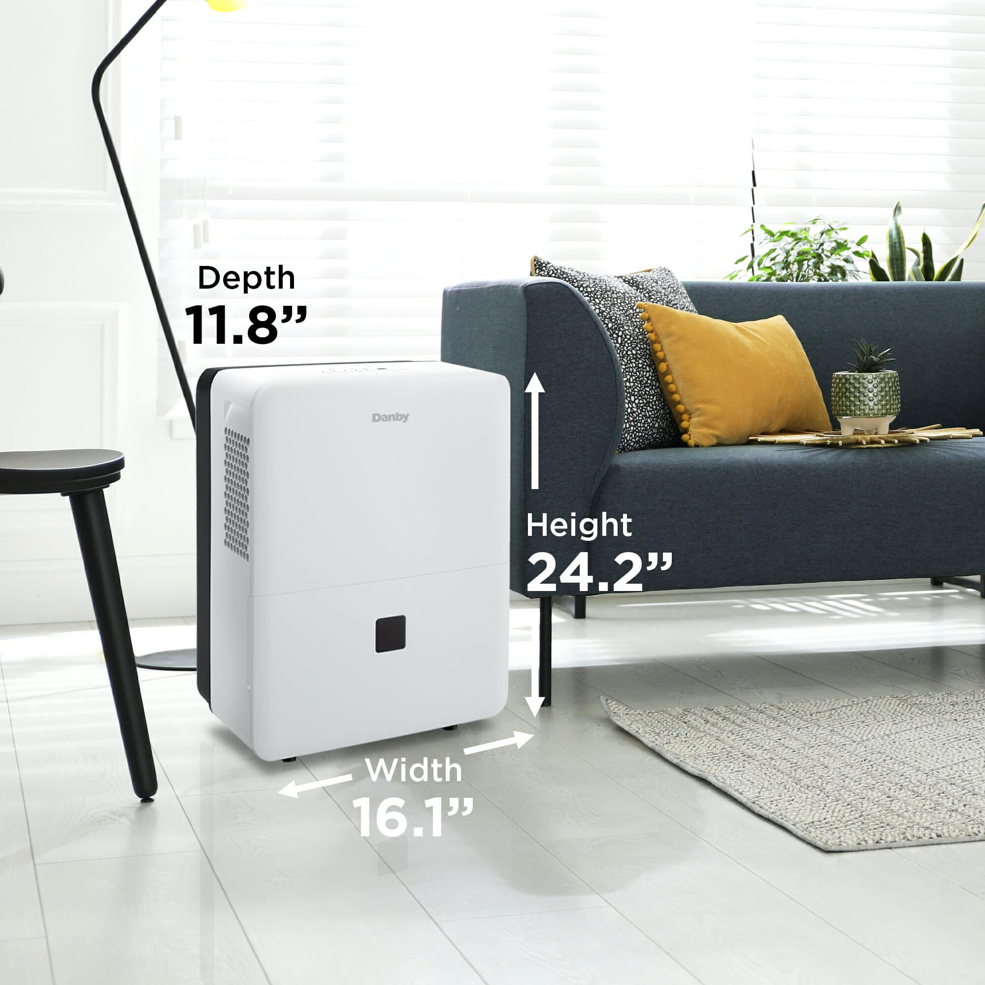 Danby DDR040BJ2WDB Danby 40 Pint Dehumidifier