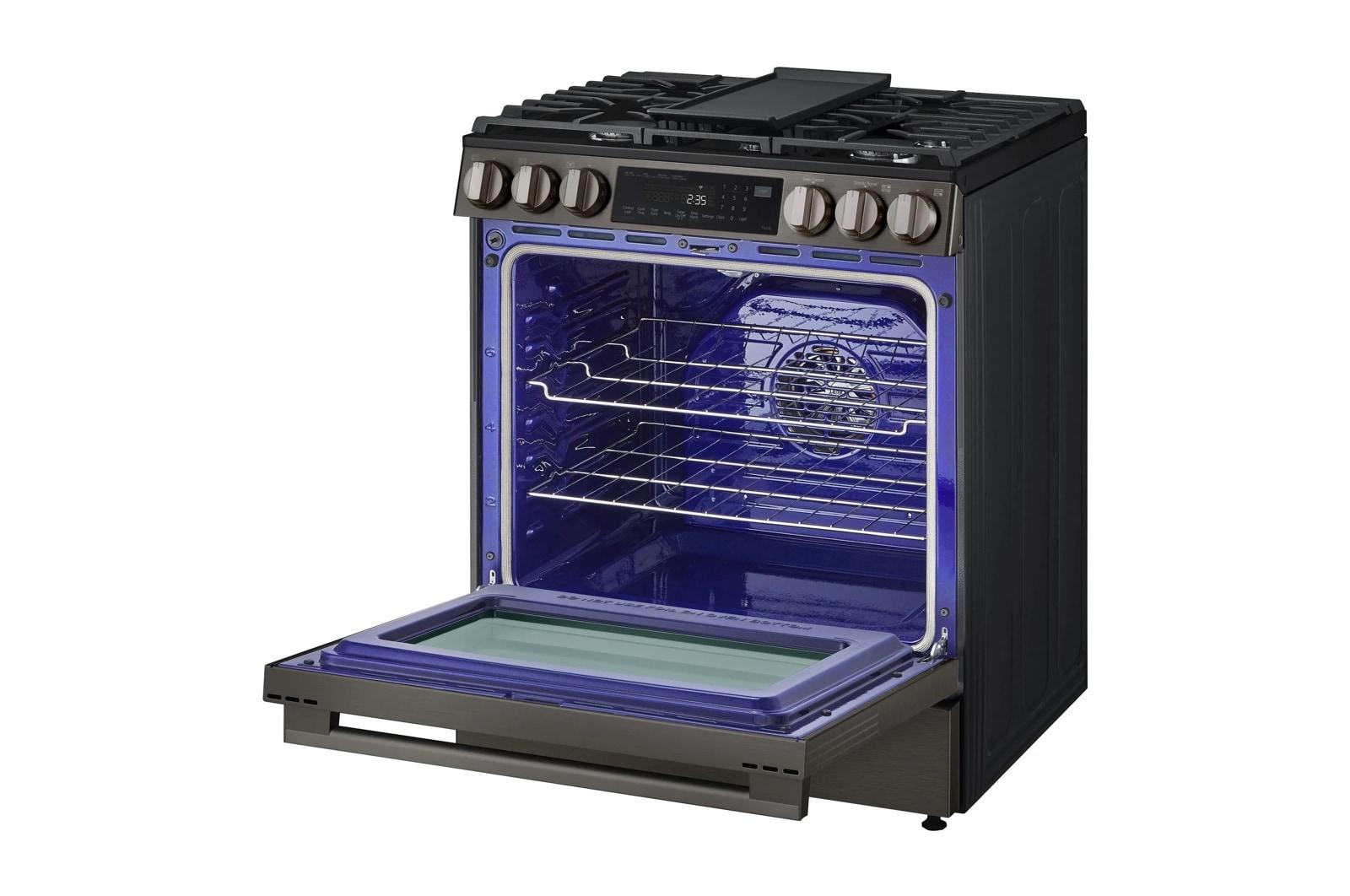 Lg LSGL6335Z 6.3 Cu Ft. Smart Gas Slide-In Range With Probake Convection® Instaview®, And Air Fry