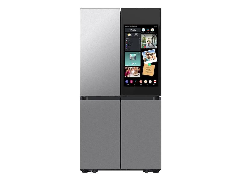 Samsung RF23DB9900QD Bespoke Counter Depth 4-Door Flex™ Refrigerator (23 Cu. Ft.) With Ai Family Hub+™ And Ai Vision Inside™ In Stainless Steel