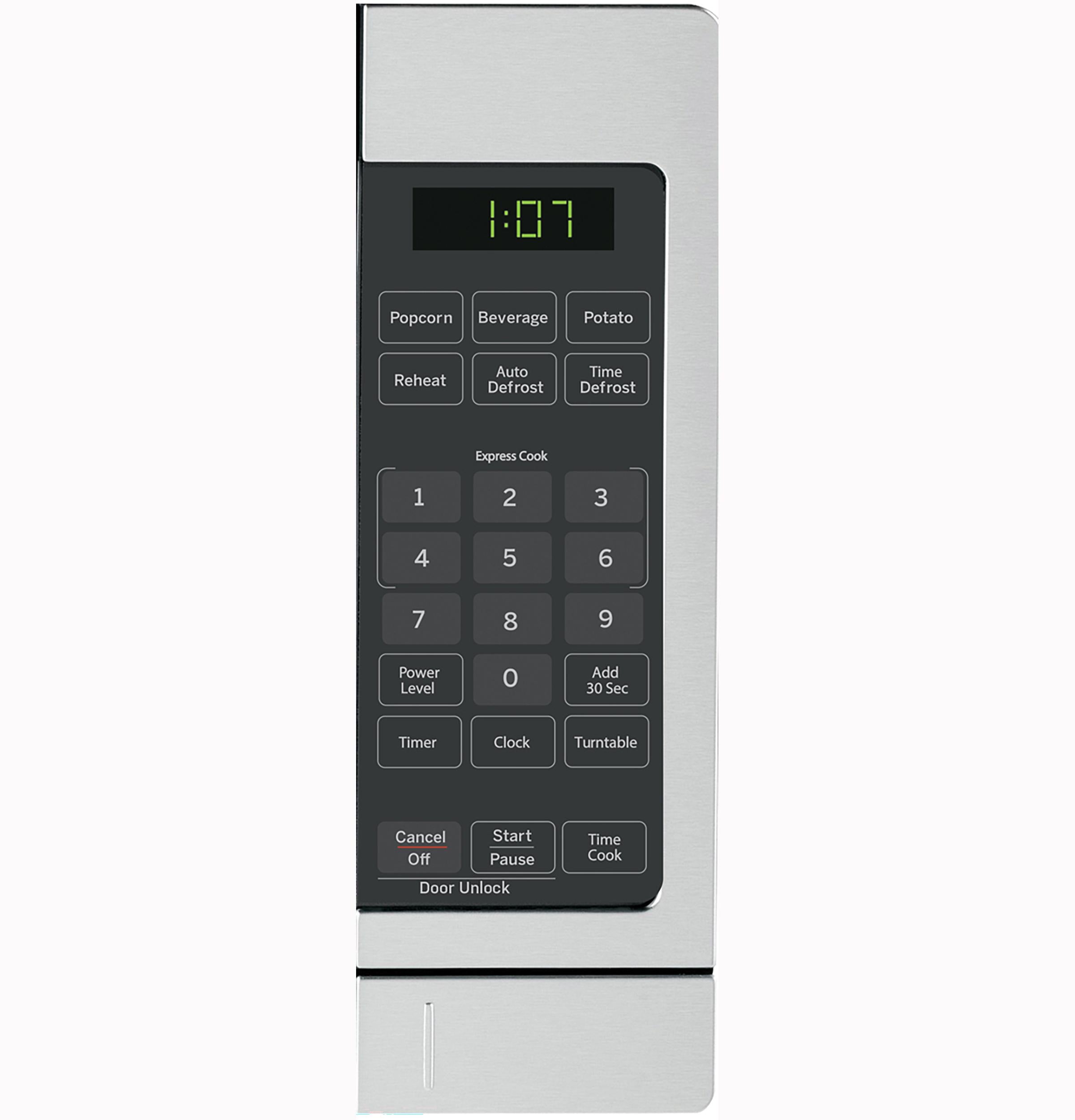 Ge Appliances GCHK07N1WSS Ge® 0.7 Cu. Ft. Spacemaker® Countertop Microwave Oven