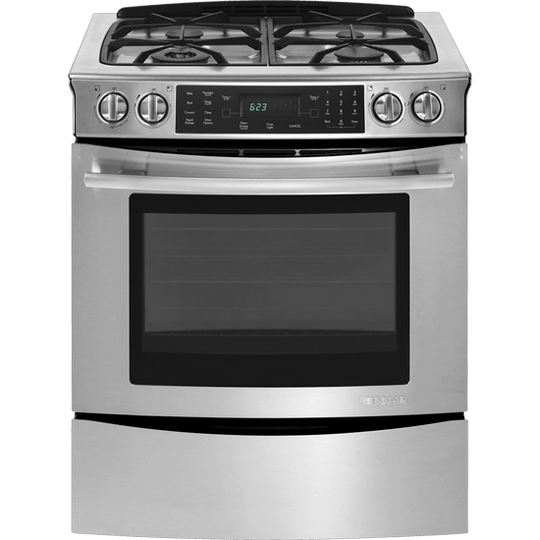 Jennair JGS8850CDS Slide-In Gas Range With Convection, 30"