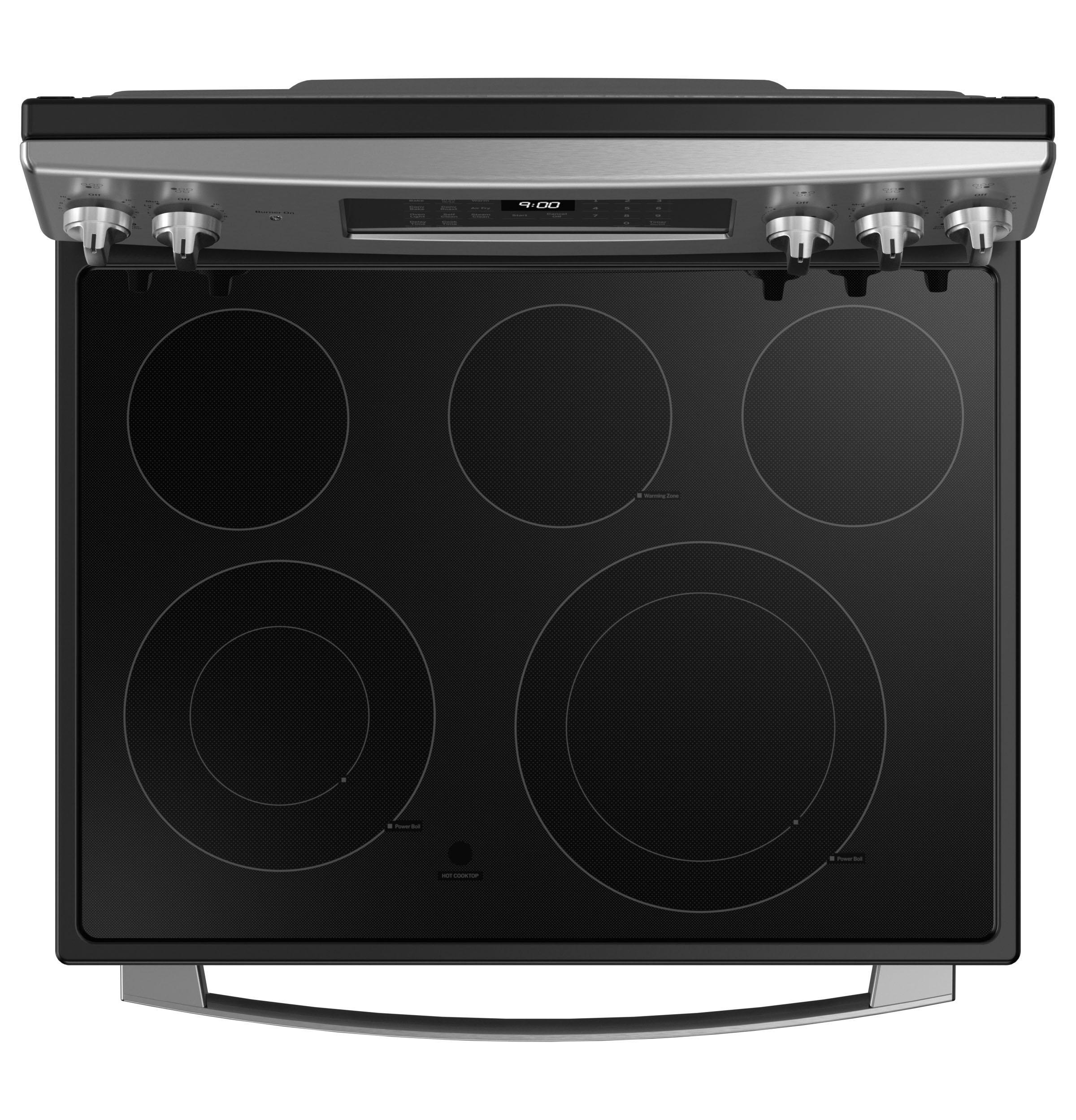 Ge Appliances PB900YVFS Ge Profile™ 30" Smart Free-Standing Electric Convection Fingerprint Resistant Range With No Preheat Air Fry