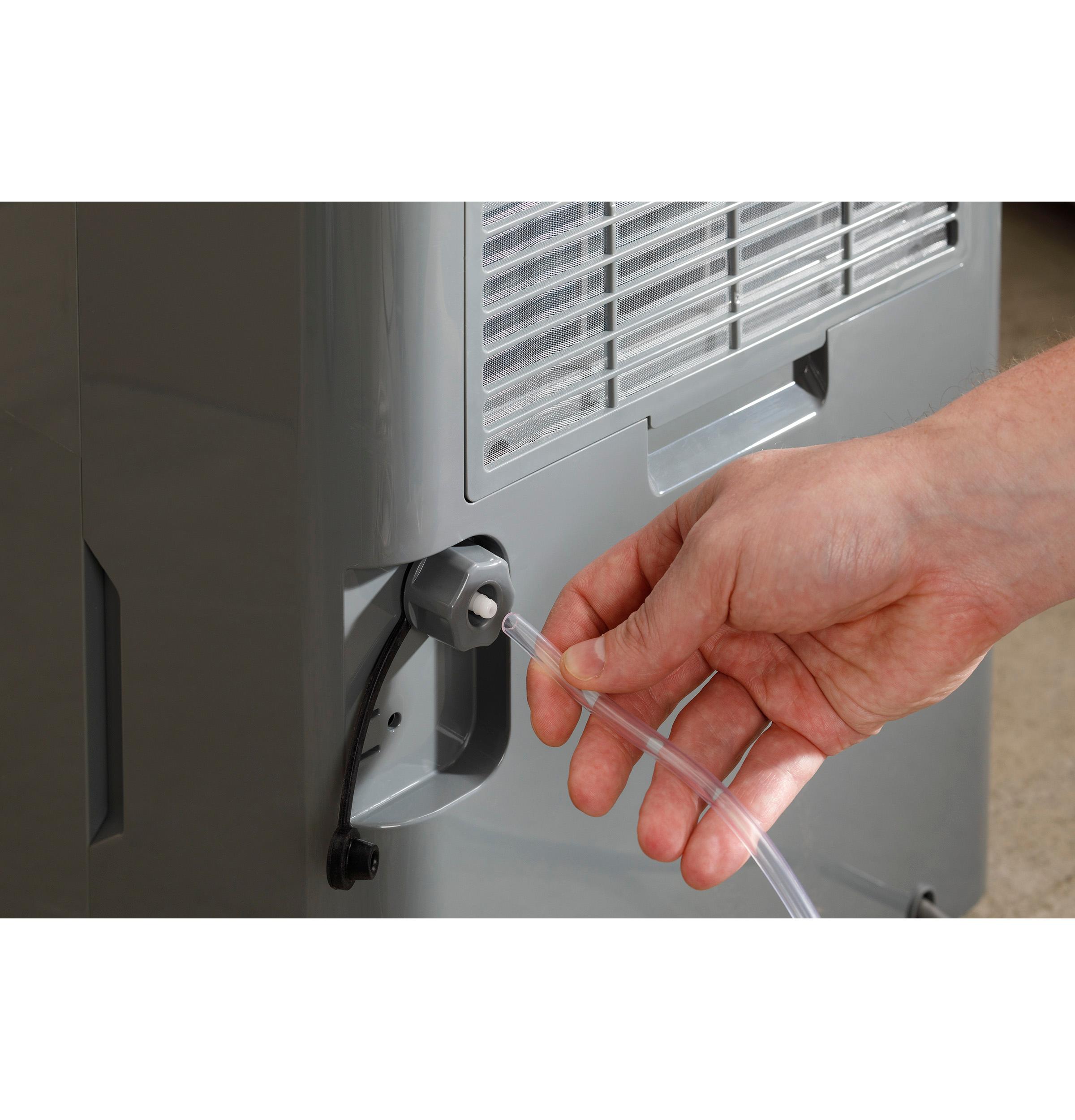 Ge Appliances APYR50LC Ge® Energy Star® 50 Pint Portable Dehumidifier With Built-In Pump And Smart Dry For Wet Spaces