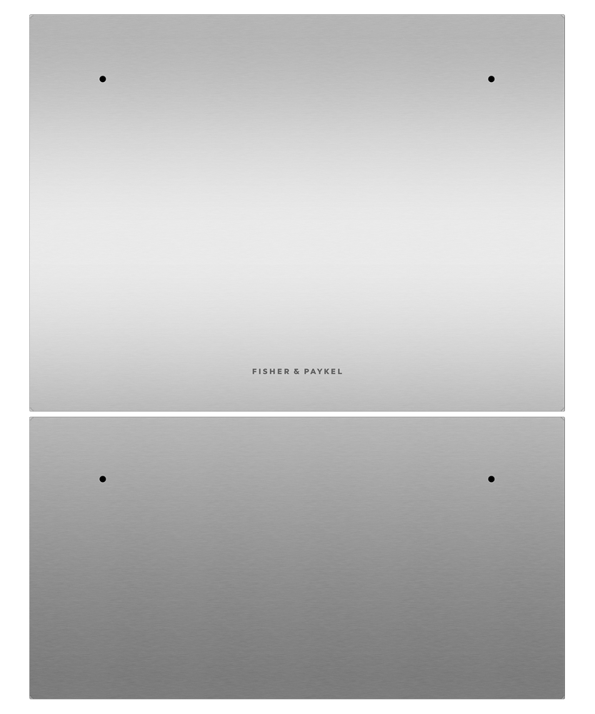 Fisher & Paykel ADDD24DT Do Not Use Door Panel For Integrated Double Dishdrawer™ Dishwasher, 24", Tall