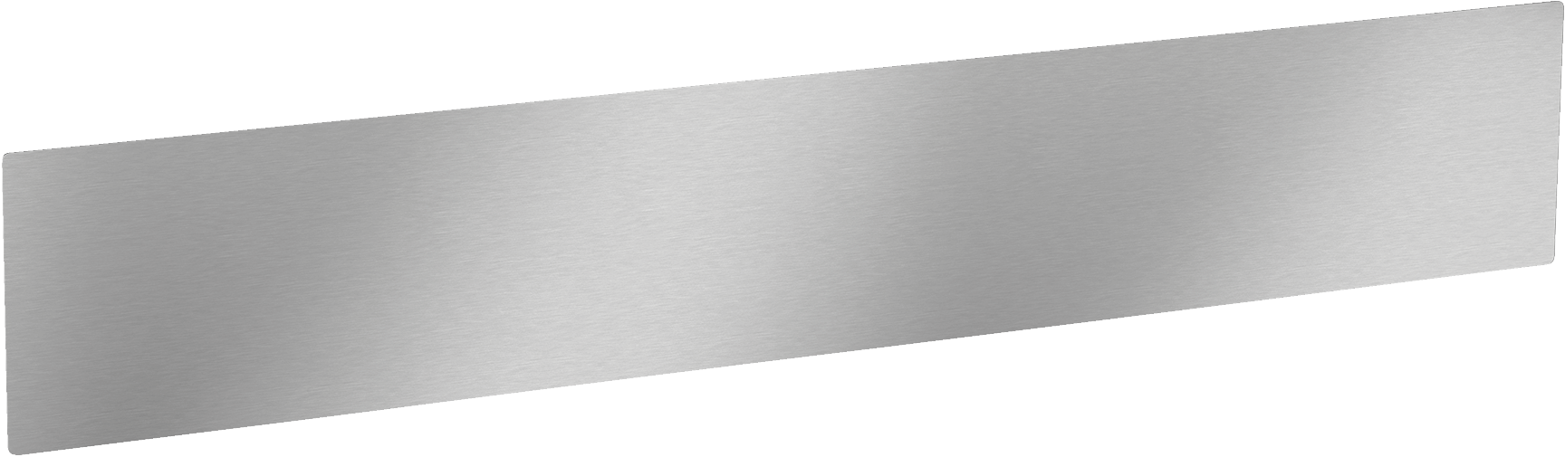 Miele KTK2420 Stainless-Steel Toe-Kick Panel - For High-End Panelwork Of Mastercool Toe-Kicks.