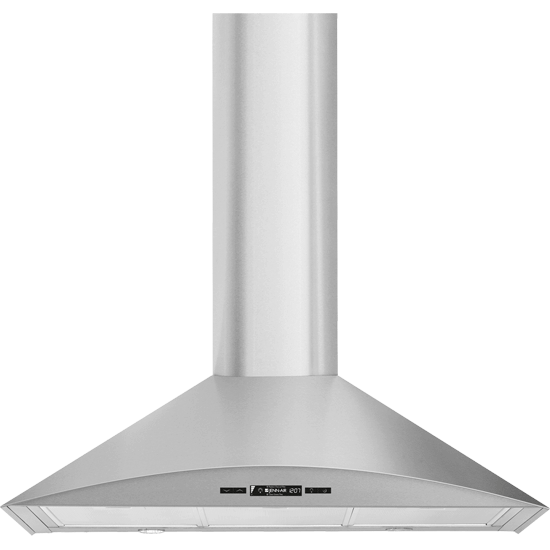 Jennair JXW8836WS Euro-Style Curved Wall-Mount Canopy Hood, 36"