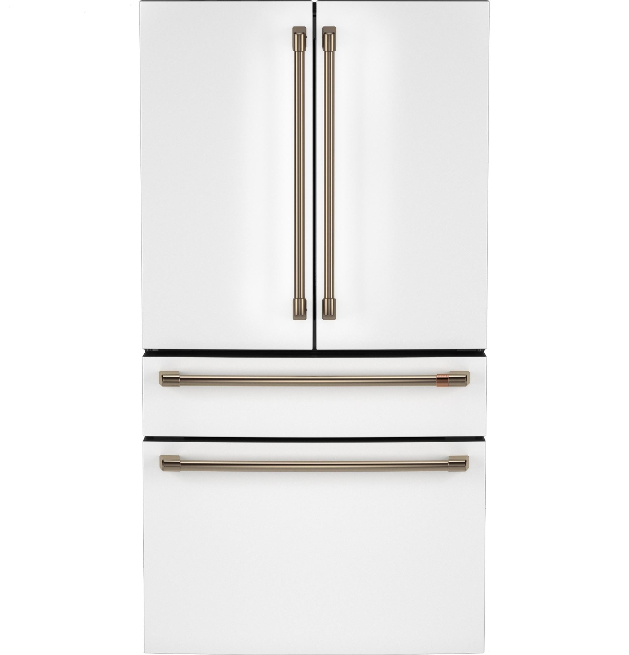 Cafe CJE23DP4WW2 Café™ Energy Star® 23.2 Cu. Ft. Smart Counter-Depth 4-Door French-Door Refrigerator With Dual-Dispense Autofill Pitcher