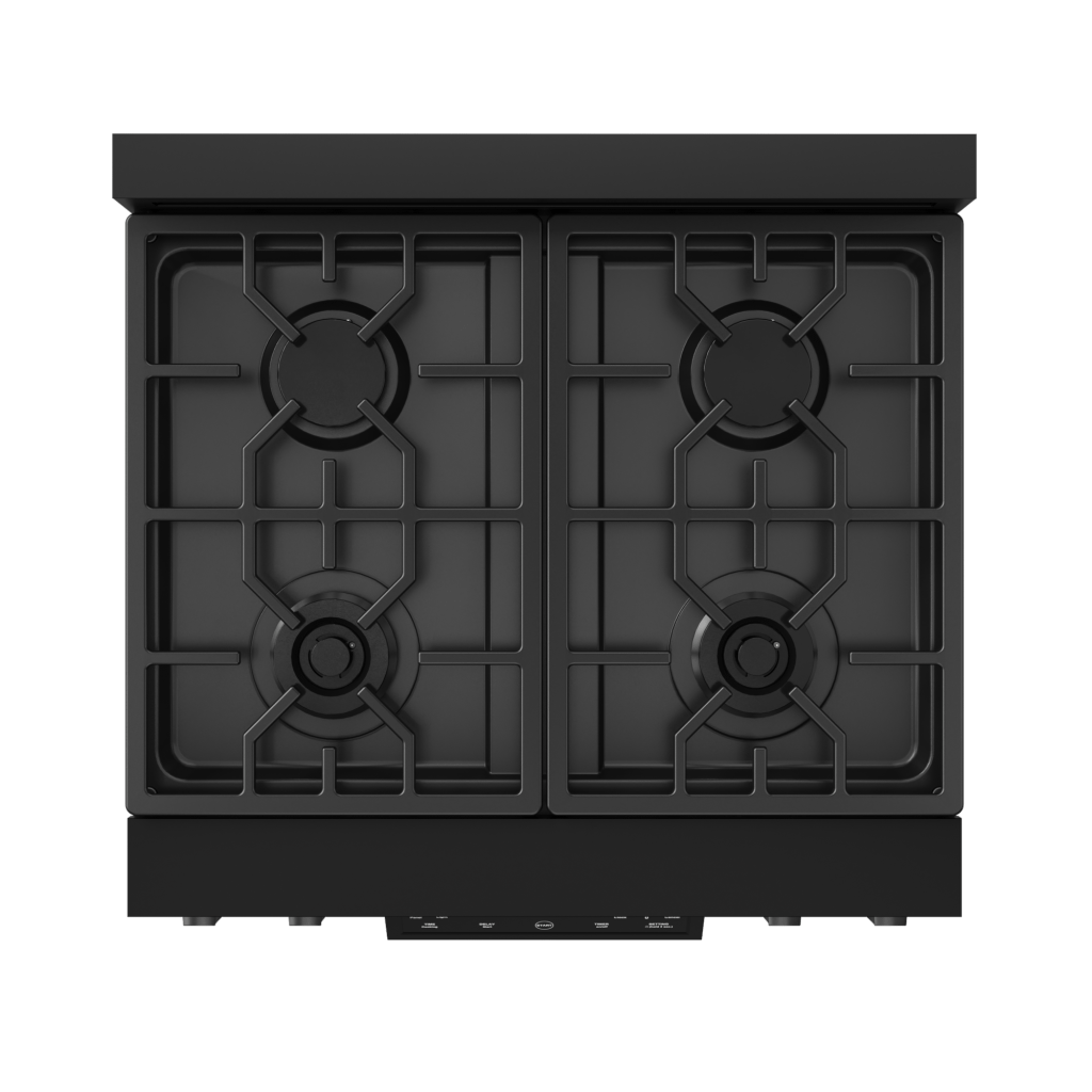 Thor Kitchen RSG30BLP 30 Inch Professional Lp Range With Tilt Panel Touch Control In Matte Black Gordon Ramsay Series - Rsg30Blp