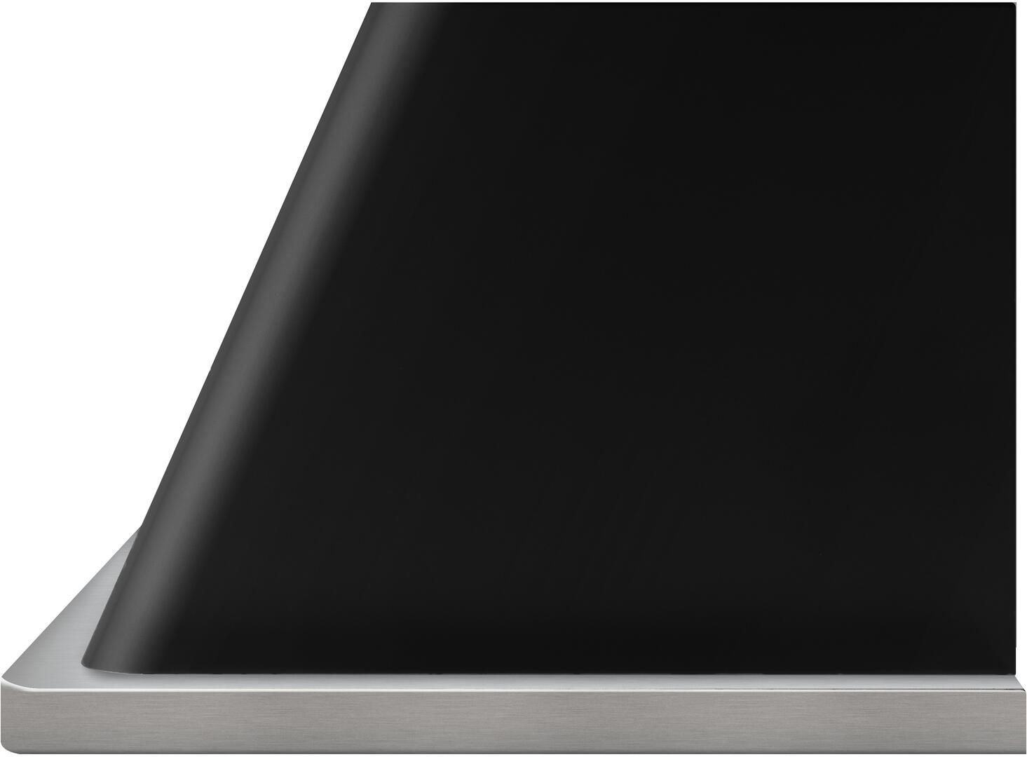 Ilve UAM150BK Majestic 60 Inch Glossy Black Wall Mount Range Hood