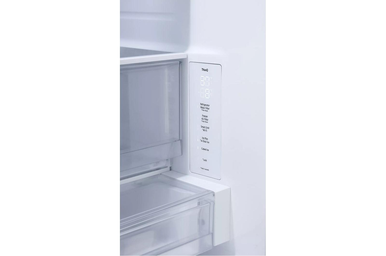 Lg LF31S6360S 31 Cu. Ft. Smart Standard-Depth Max™ French Door Refrigerator With Instaview® Door-In-Door®