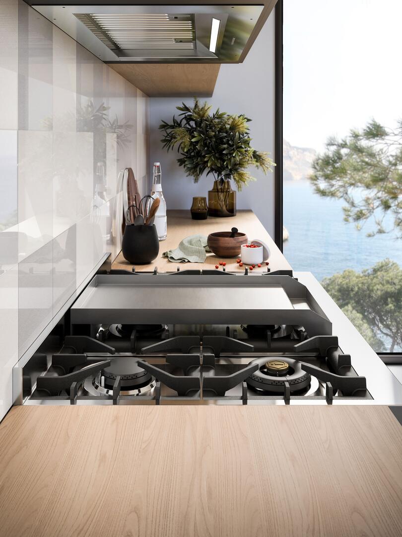 Ilve UPD40FWMPRA Professional Plus Ii 40 Inch Dual Fuel Natural Gas Freestanding Range In Ral Custom Color With Trim