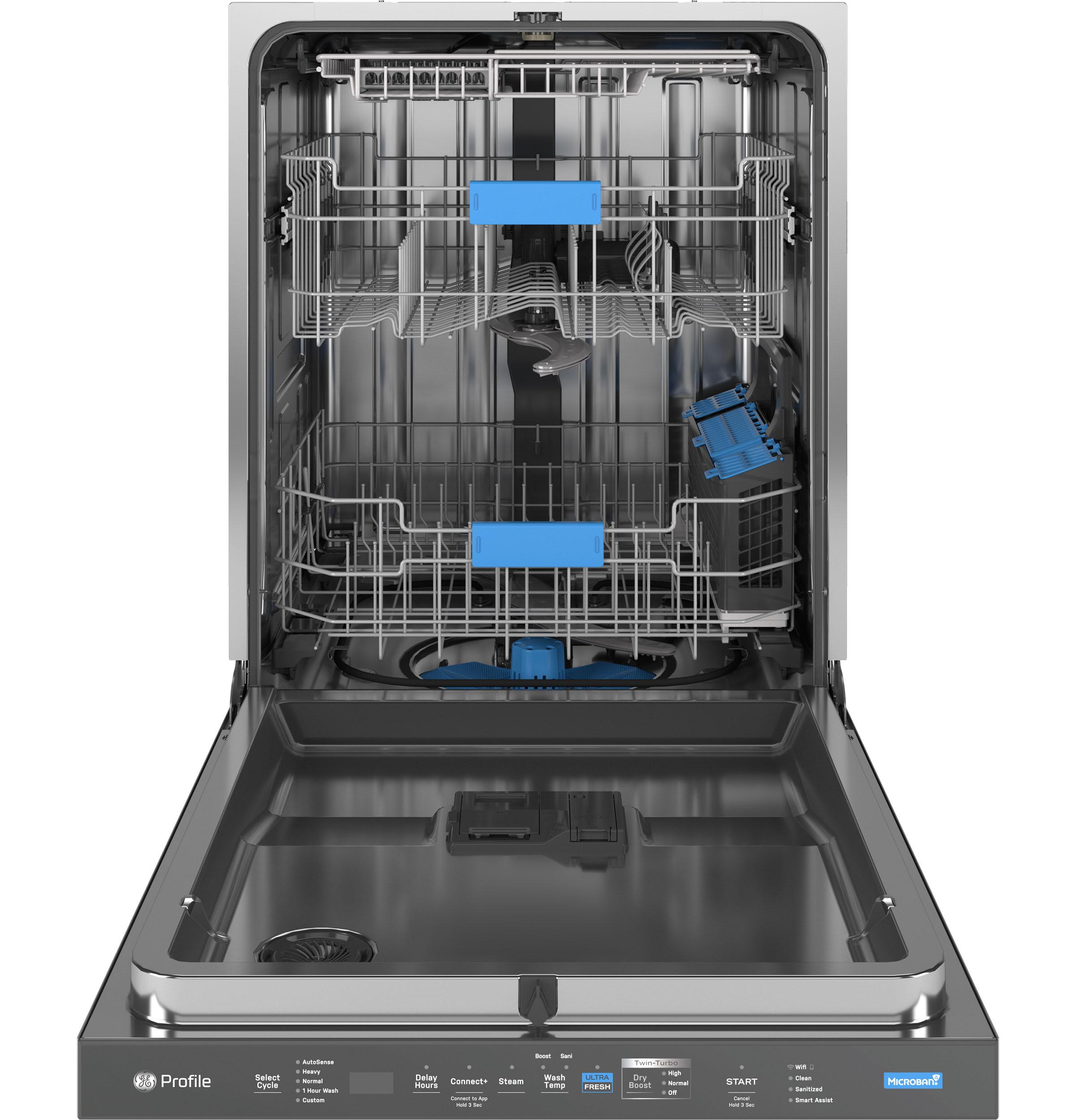 Ge Appliances PDP755SBVTS Ge Profile™ Energy Star Smart Ultrafresh System Dishwasher With Microban™ Antimicrobial Technology With Deep Clean Washing 3Rd Rack, 42 Dba