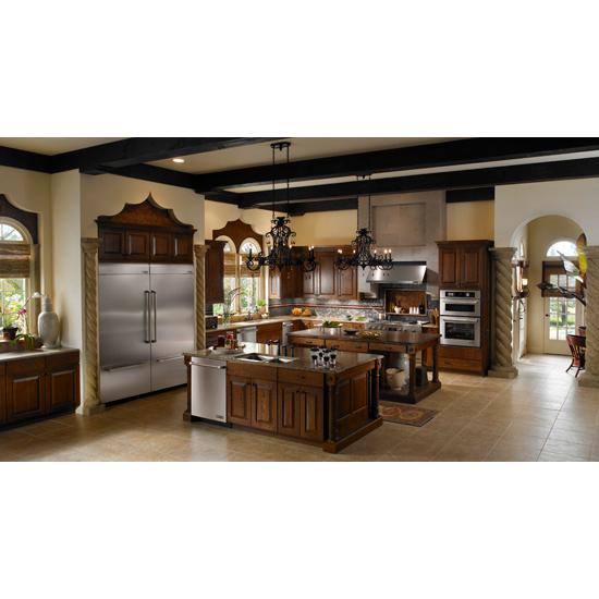 Jennair JPK36BNXWSS Integrated Built-In Bottom-Freezer Refrigerator, 36