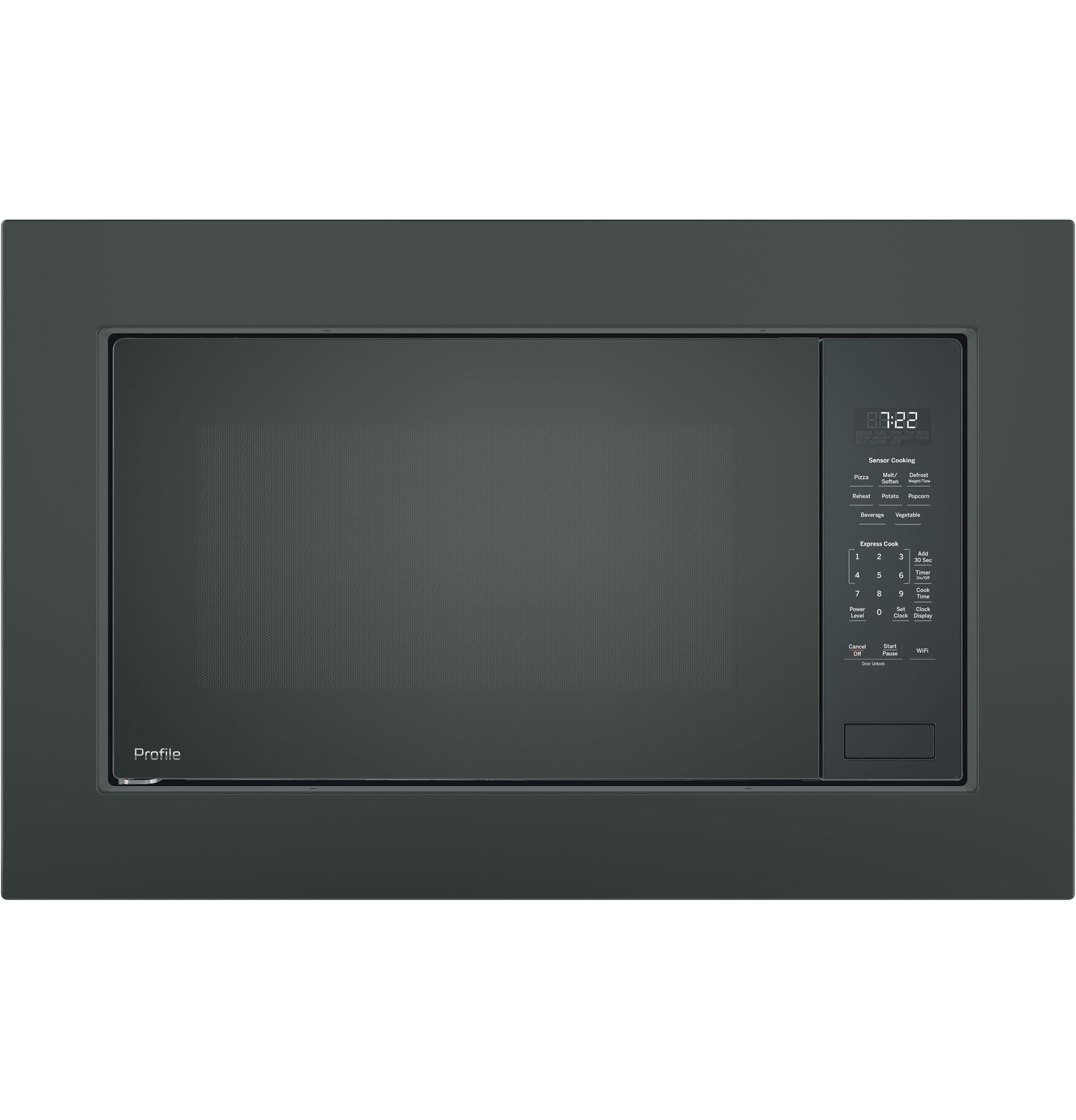 Ge Appliances PCWK22U1WBB Ge Profile™ 2.2 Cu. Ft. Built-In Sensor Microwave Oven