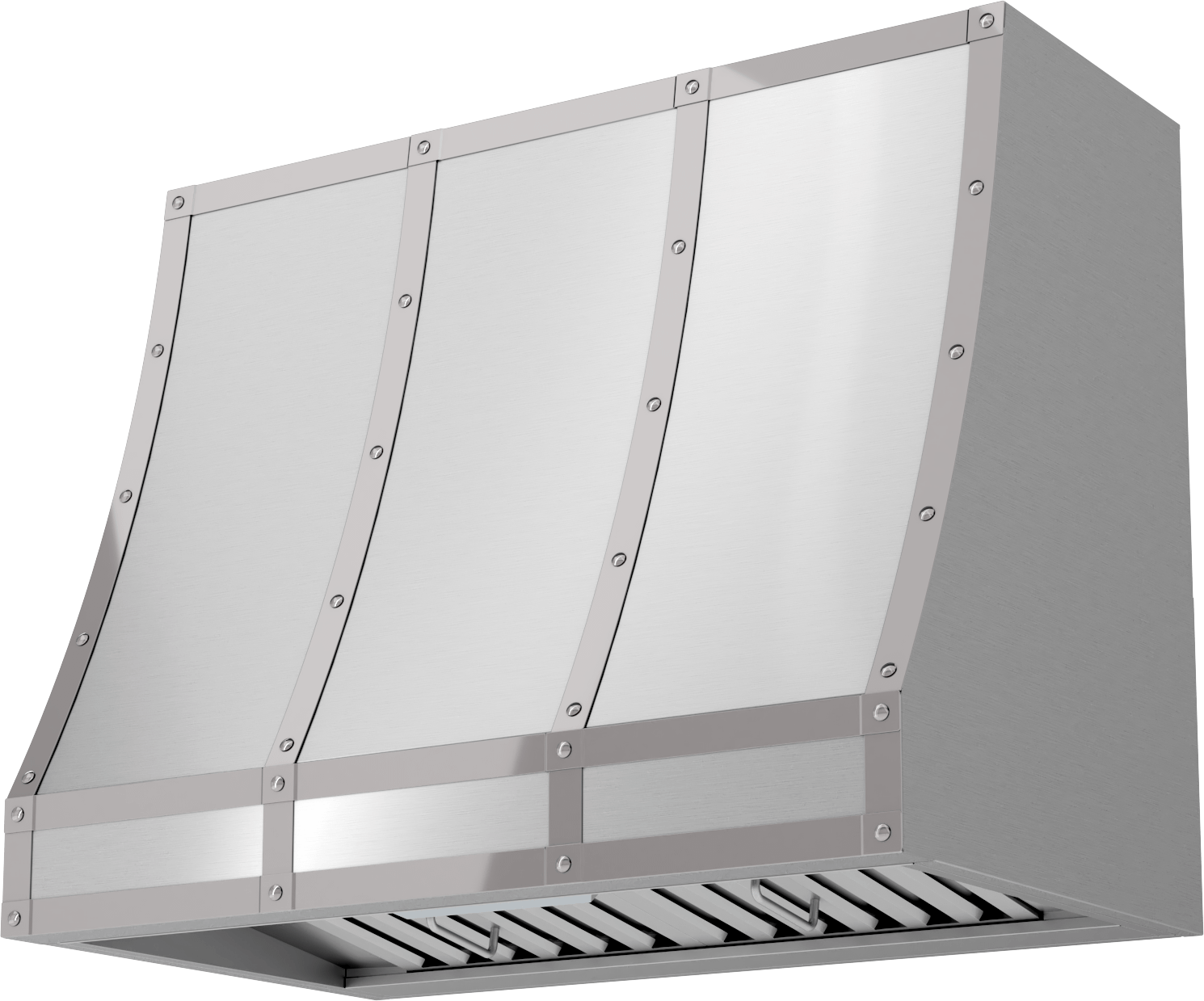 Zephyr CHFT36ASX Forte Wall Custom Hood, 36In, Ss, Body Only Insert Sold Separately