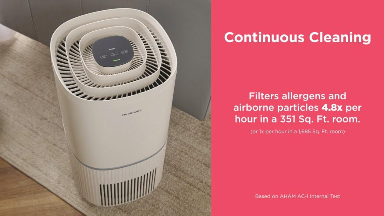Frigidaire FHAP2040A1 Purea300™ Xl Hepa Air Purifier With Wifi