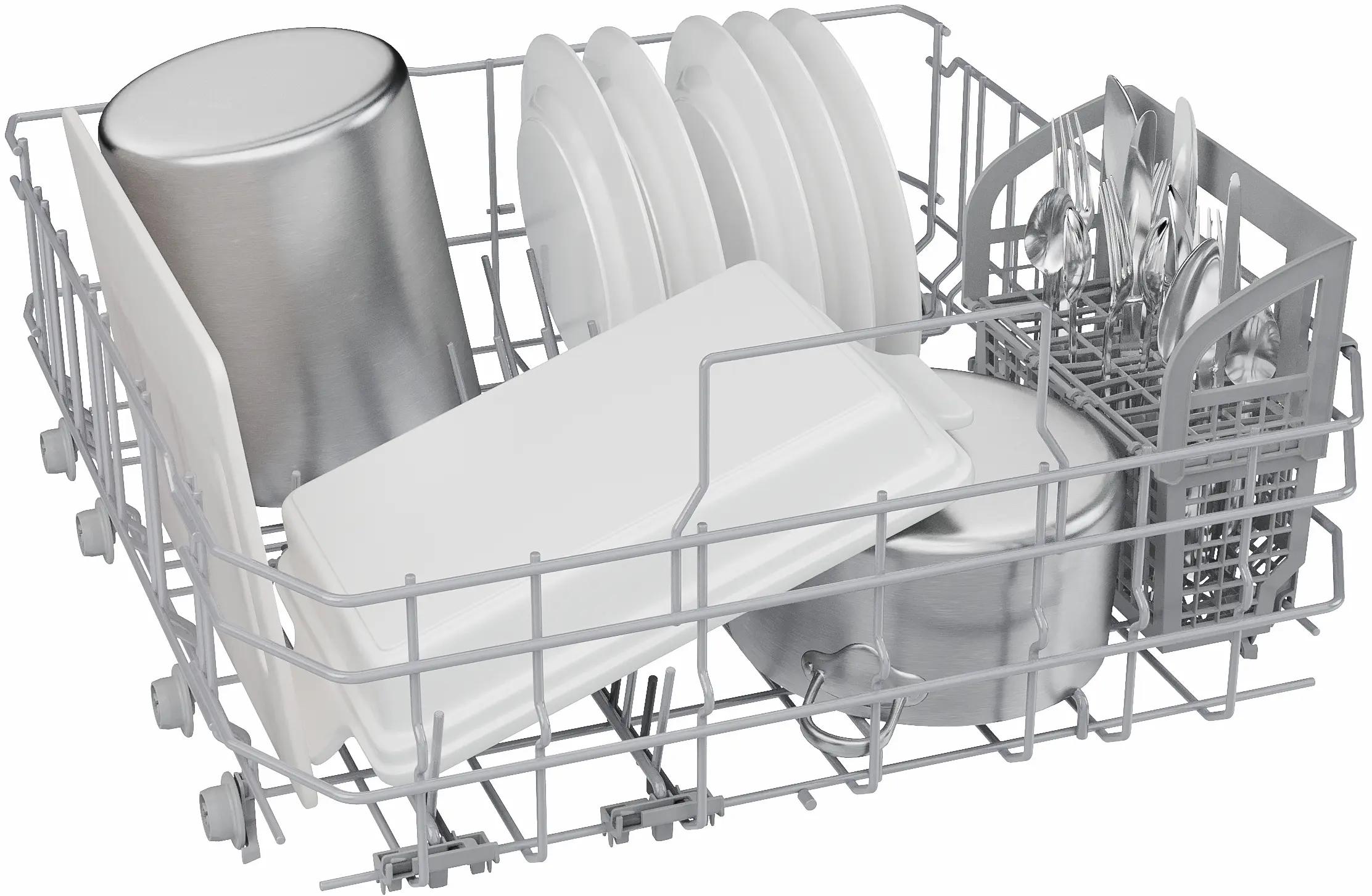 Bosch SHP65DM2N 500 Series, Built-Under Dishwasher, 24'', White