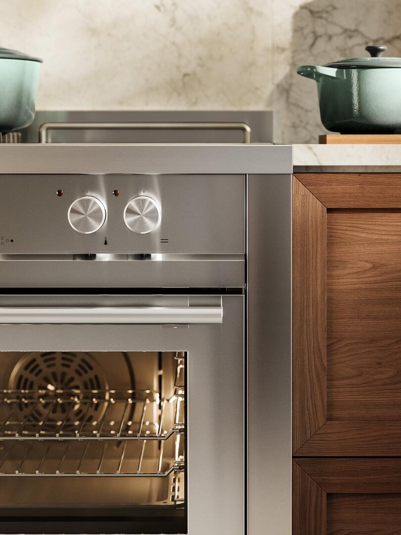Ilve UP60FSWMPSSLP Professional Plus Ii 60 Inch Dual Fuel Liquid Propane Freestanding Range In Stainless Steel With Trim