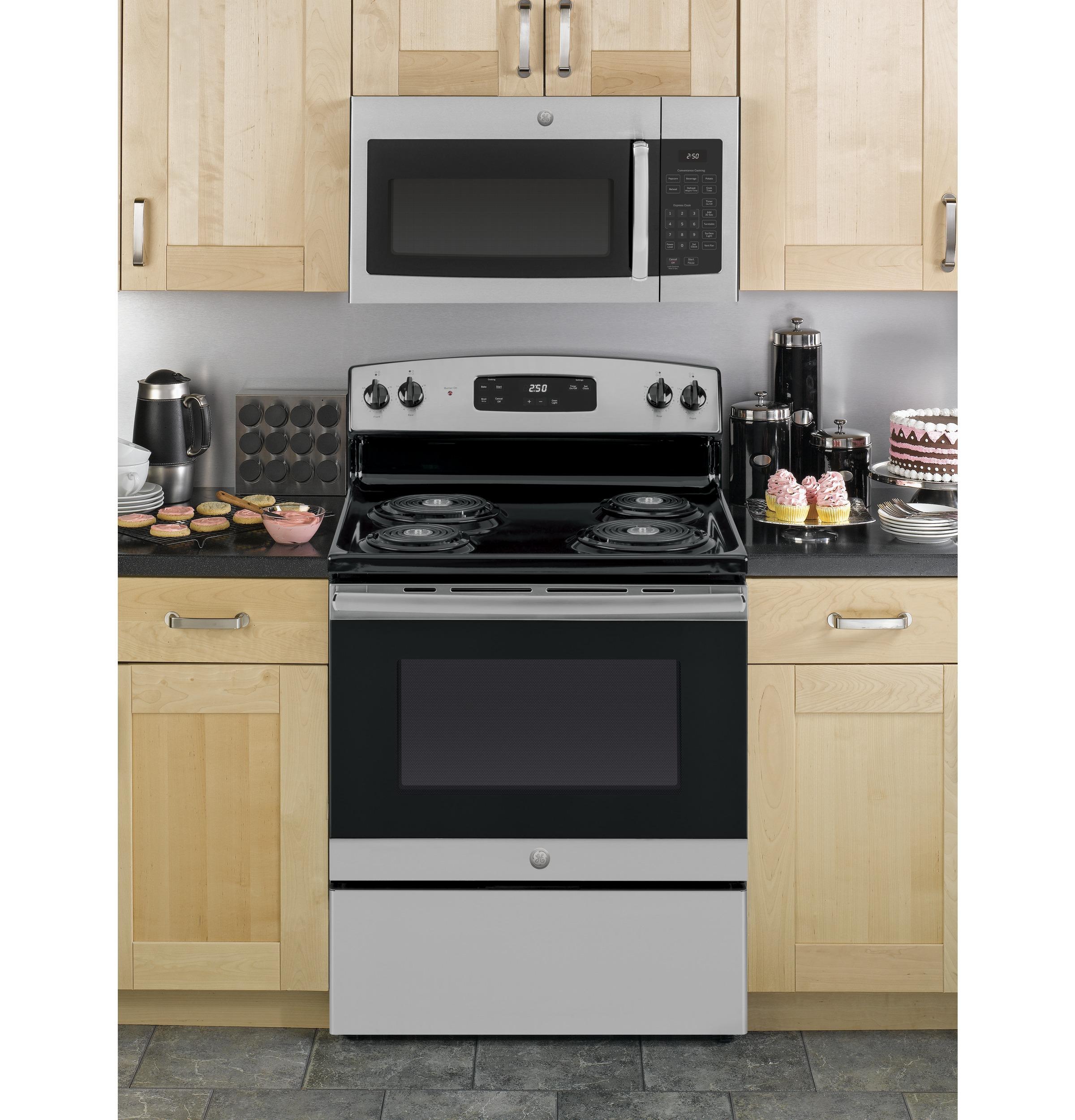 Ge Appliances JVM3160RTSS Ge® 1.6 Cu. Ft. Over-The-Range Microwave Oven