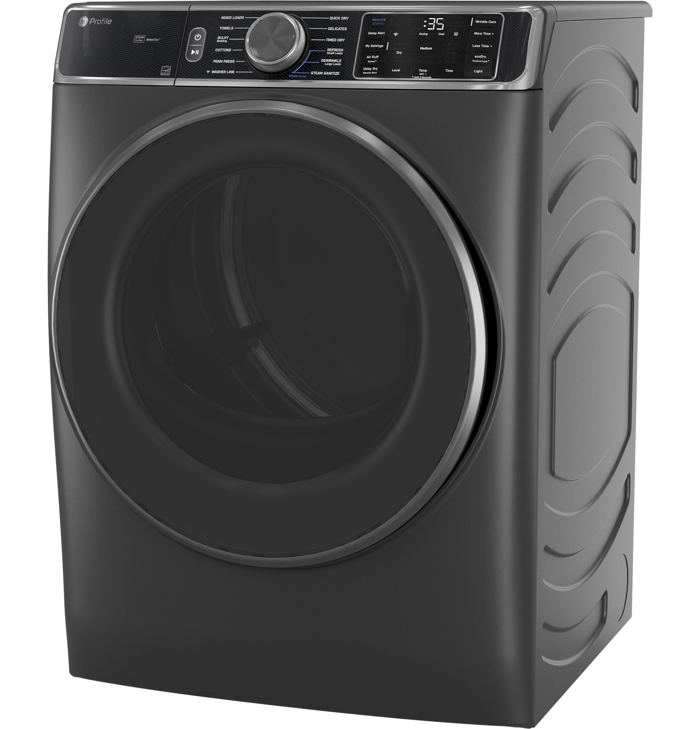 Ge Appliances PFD95ESPWDS Ge Profile™ Energy Star® 7.8 Cu. Ft. Capacity Smart Front Load Electric Dryer With Steam And Sanitize Cycle