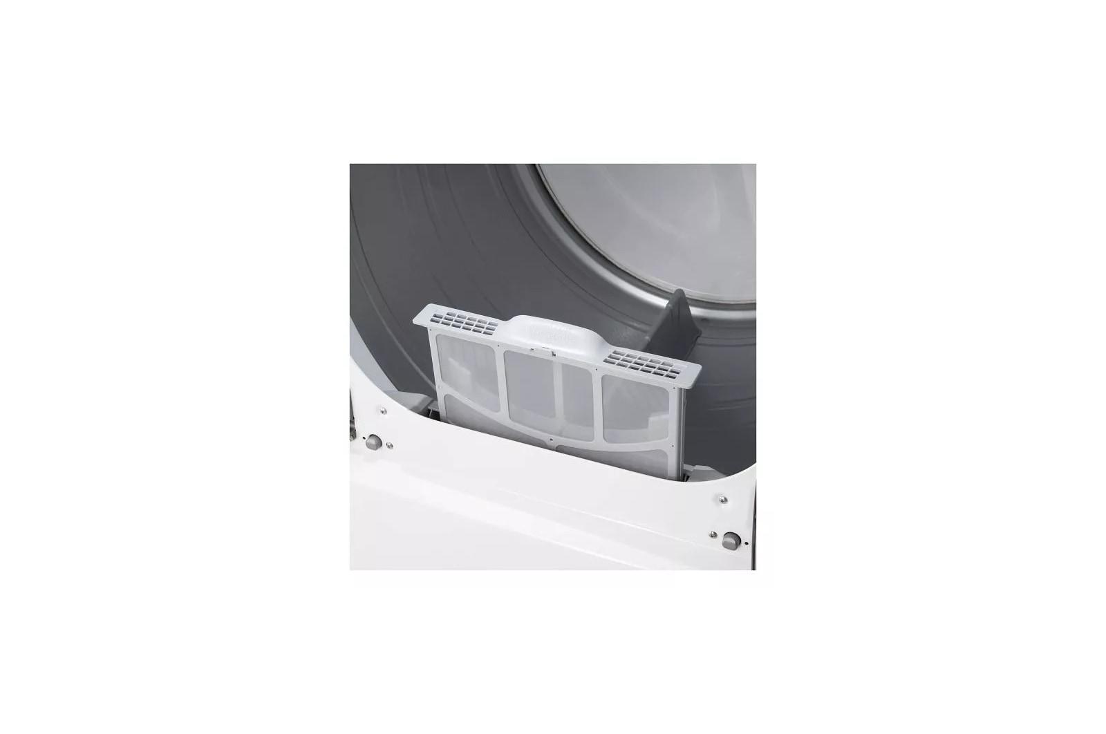 Lg DLG8401WE 7.3 Cu. Ft. Ultra Large Capacity Rear Control Gas Dryer With Lg Easyload™ Door And Ai Sensing