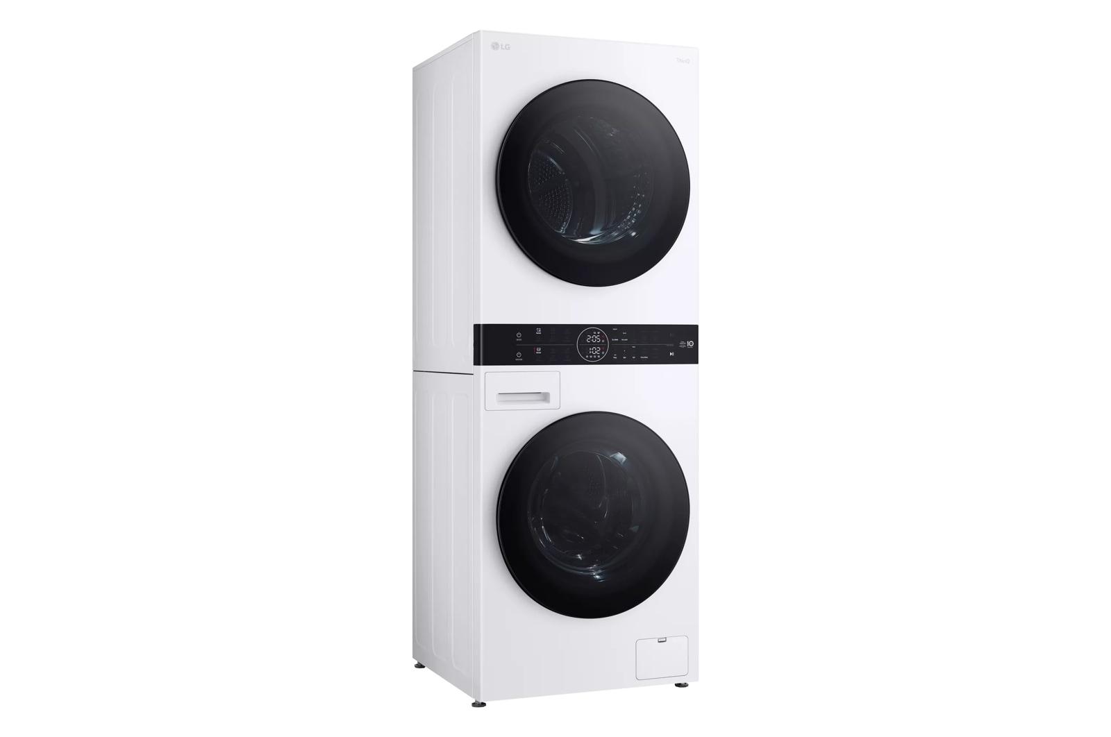 Lg WKHC152HWA Compact Single Unit Lg Washtower™ With Center Control™ 2.4 Cu.Ft. Front Load Washer And 4.2 Cu.Ft. Electric Ventless Heatpump™ Dryer