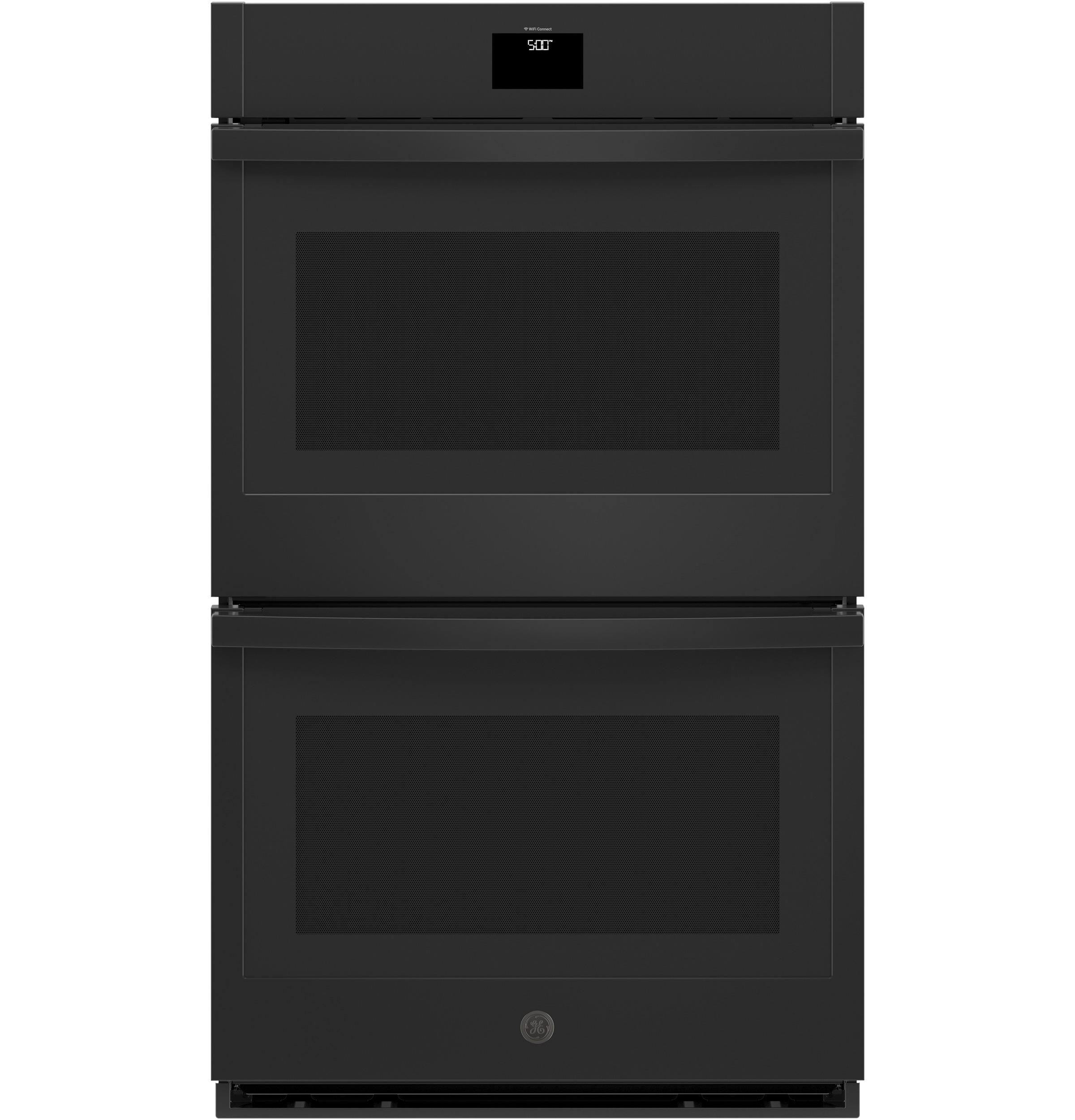 Ge Appliances JTD5000DVBB Ge® 30" Smart Built-In Self-Clean Convection Double Wall Oven With No Preheat Air Fry