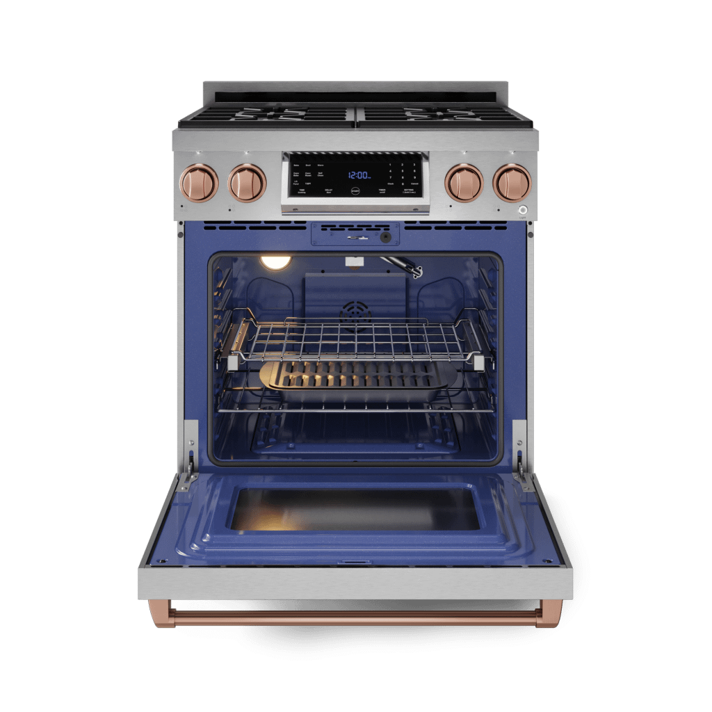 Thor Kitchen RSG30RSG 30 Inch Professional Gas Range With Tilt Panel Touch Control In Stainless Steel/Rose Gold Gordon Ramsay Series - Rsg30-Rsg