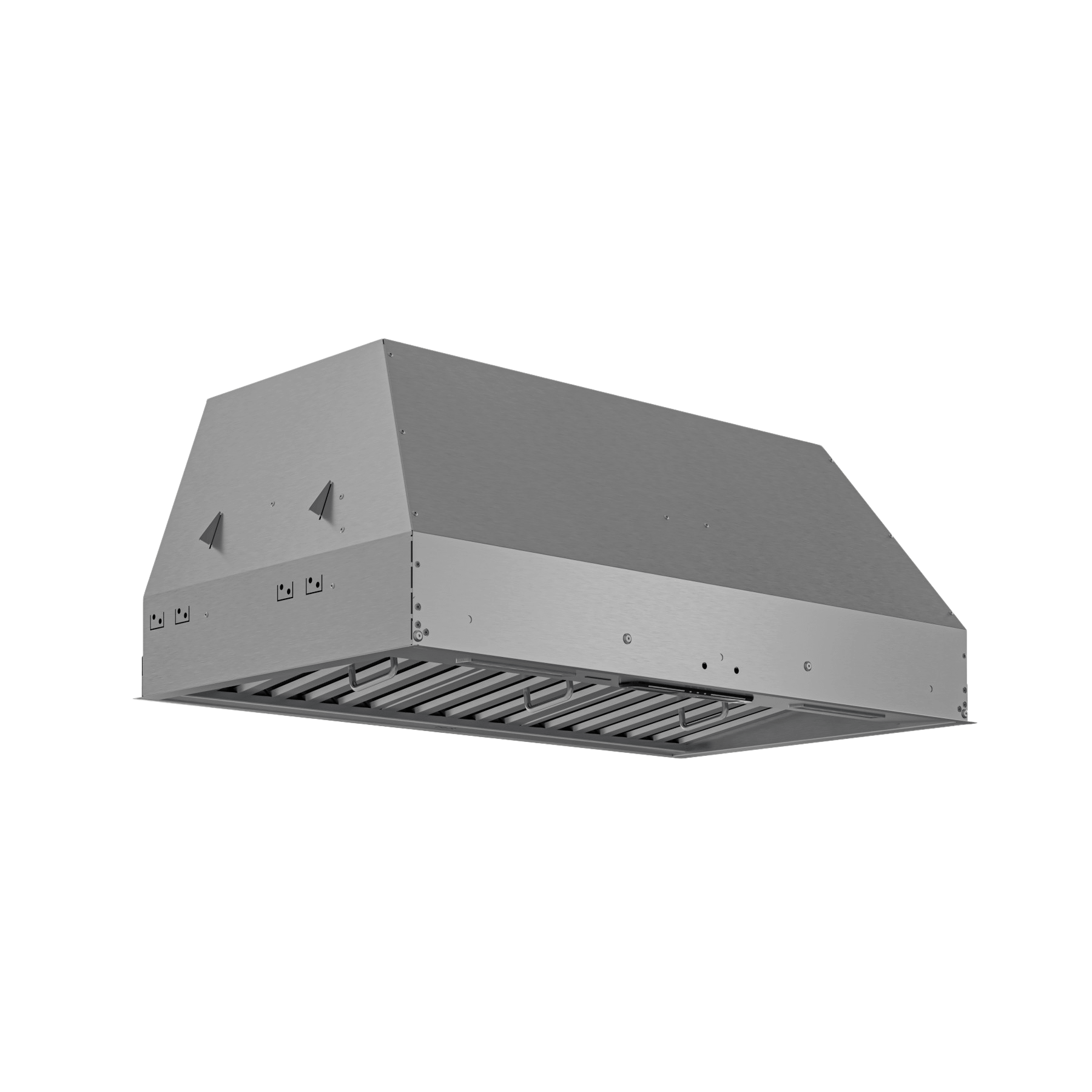 Best Range Hoods HBN348212SS 48-Inch Built-In Range Hood, 1200 Max Blower Cfm, 23-1/2" Depth, Stainless Steel (Hbn3 Series)