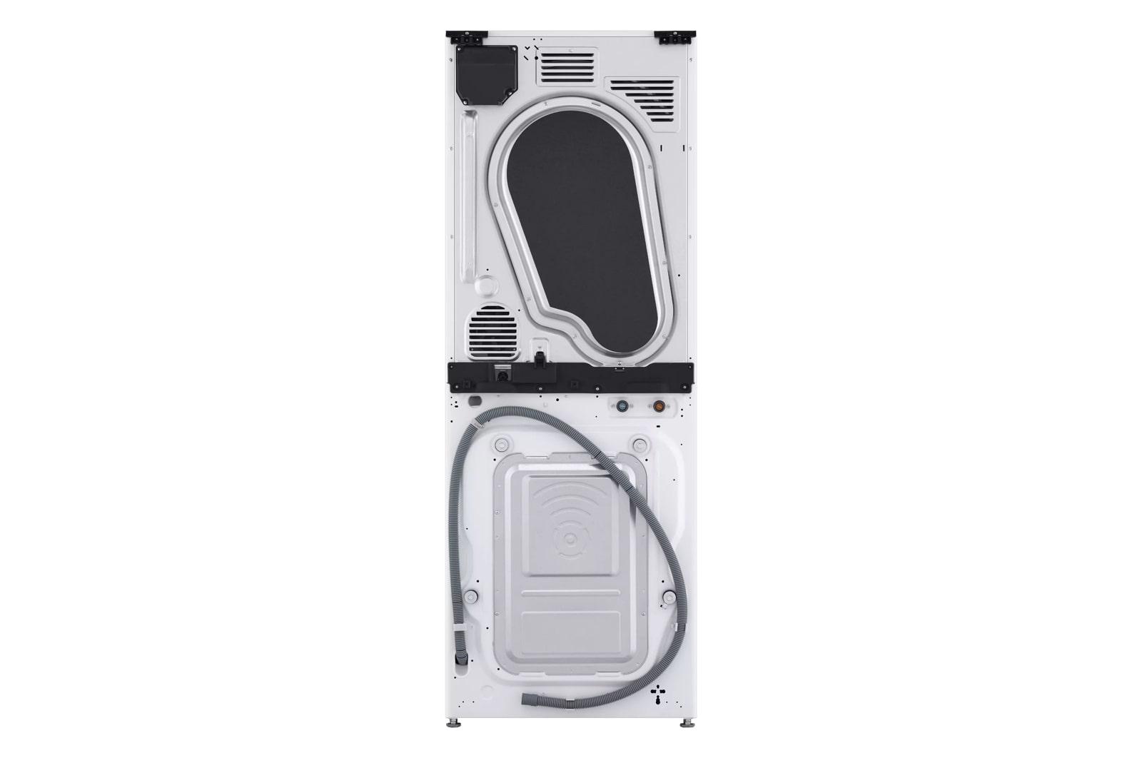 Lg WKHC152HWA Compact Single Unit Lg Washtower™ With Center Control™ 2.4 Cu.Ft. Front Load Washer And 4.2 Cu.Ft. Electric Ventless Heatpump™ Dryer