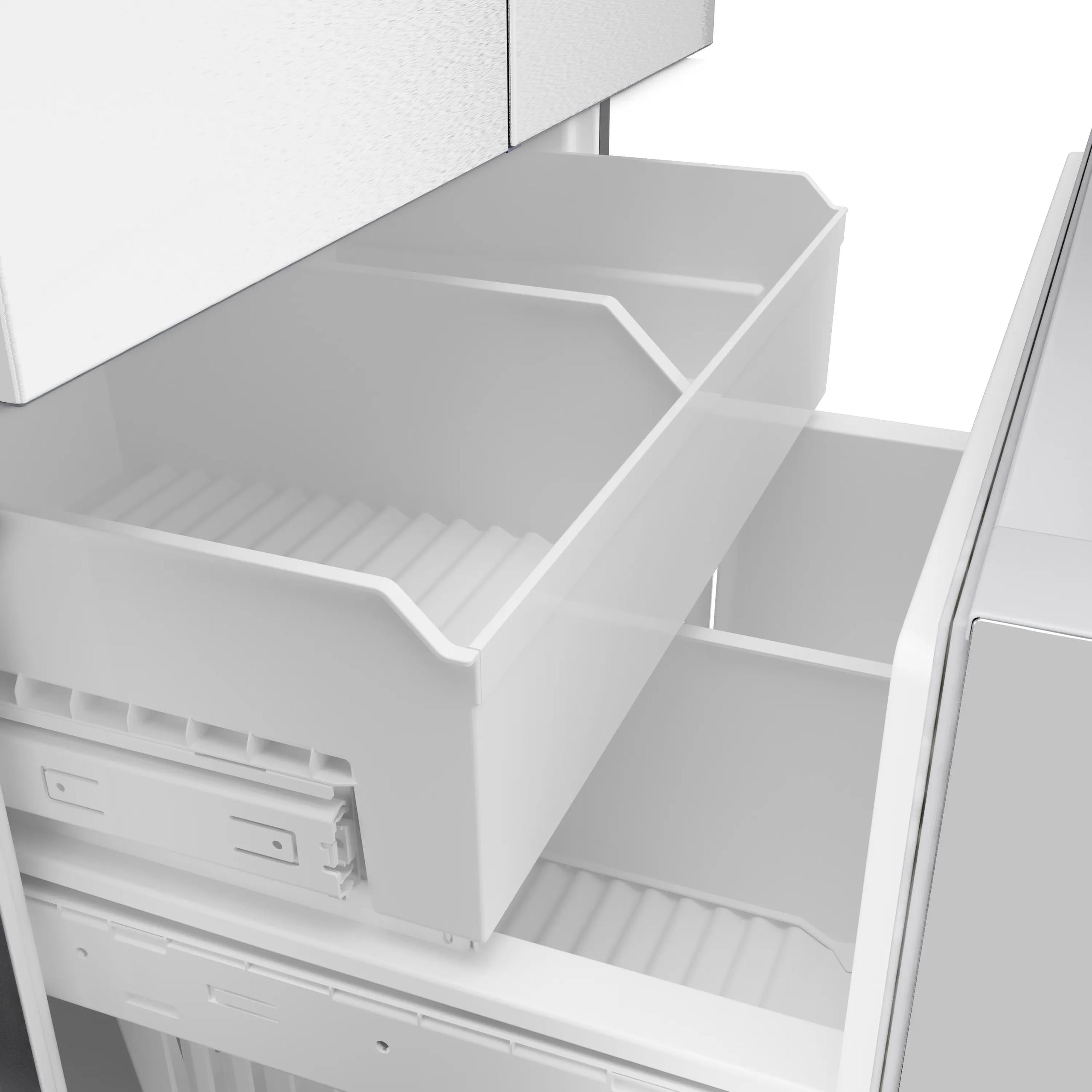 Bosch B36CD10ENS 100 Series French Door Bottom Mount Refrigerator 36
