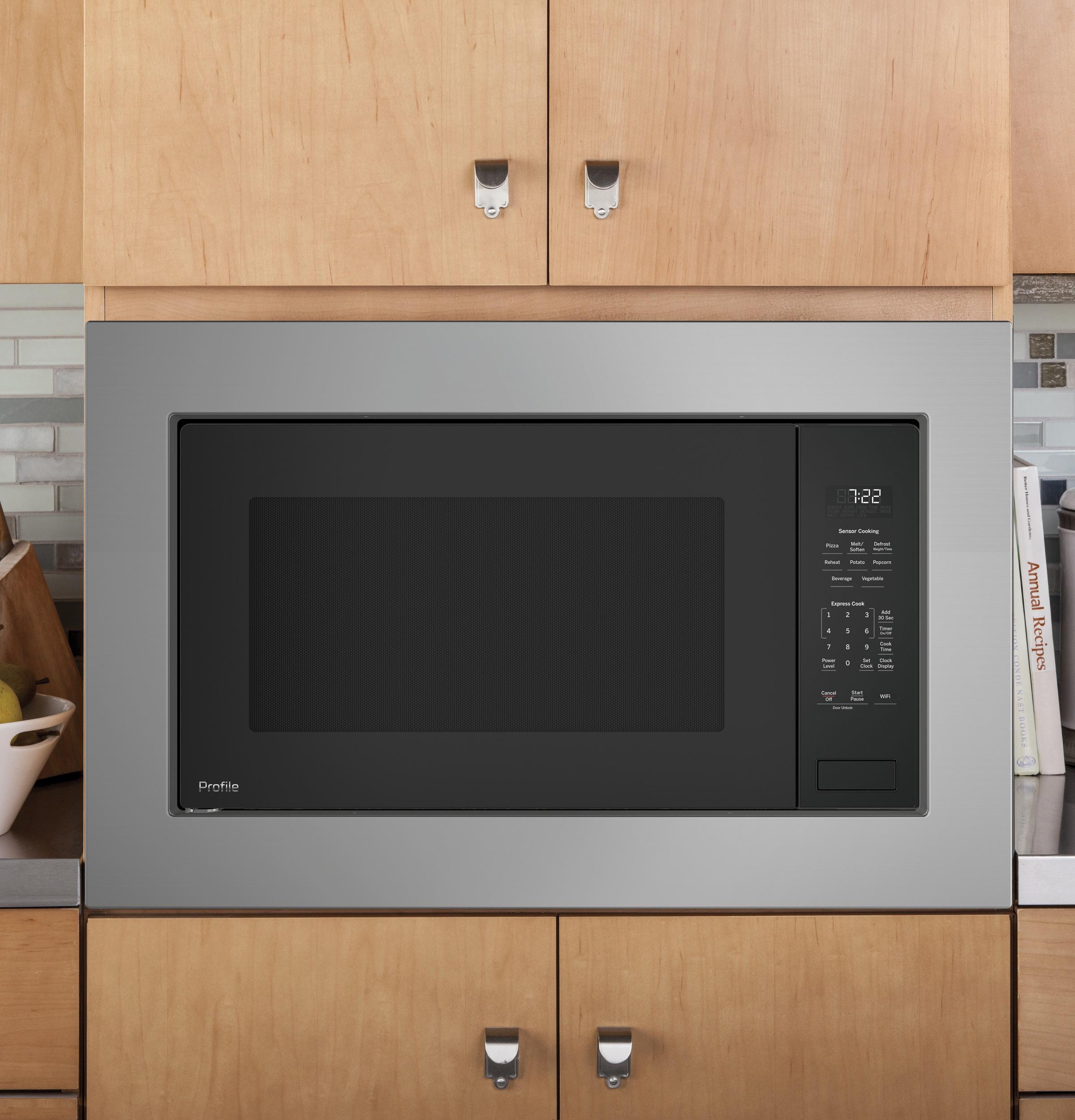 Ge Appliances PCWK22U1WDD Ge Profile™ 2.2 Cu. Ft. Built-In Sensor Microwave Oven