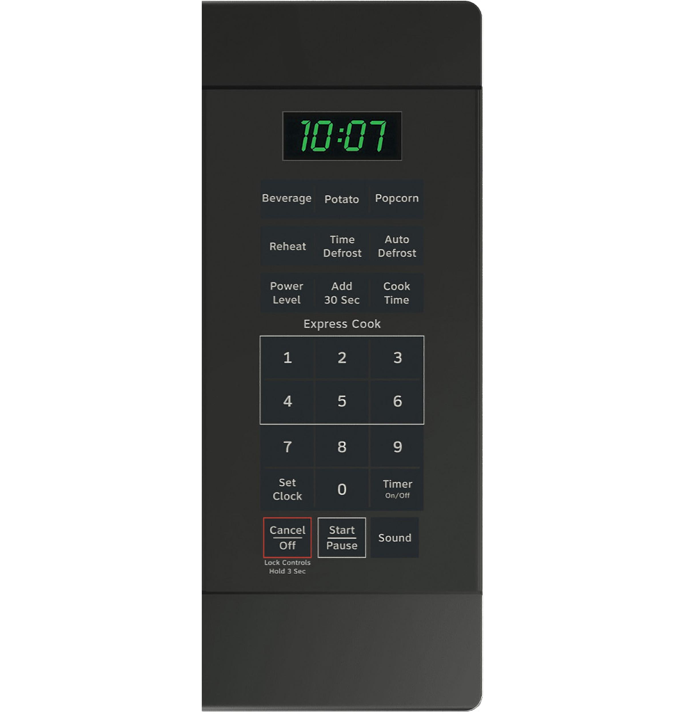 Hotpoint RES1072DTBB Hotpoint® 0.7 Cu. Ft. Capacity Countertop Microwave Oven