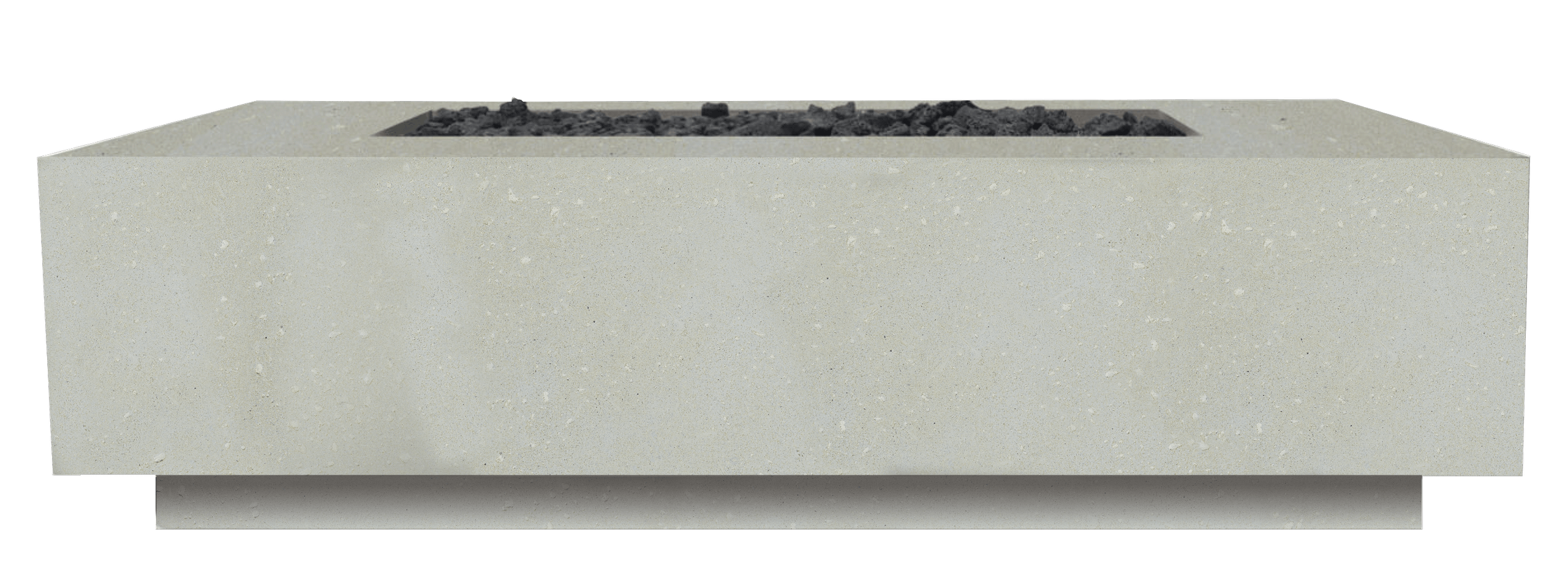 Xo Appliance XOFREC6032LS Fire Rectangular Table 60" X 32" Natural Gas Fired Gfrc Limestone