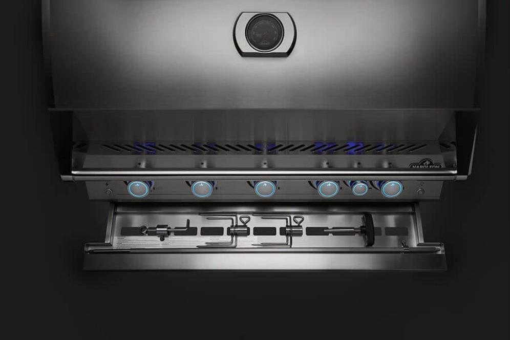 Napoleon Bbq BIG44RBNSS1 Built-In 700 Series 44 With Dual Infrared Rear Burners , Natural Gas, Stainless Steel