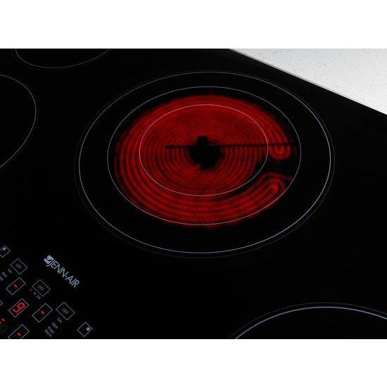 Jennair JEC4536BB 36-Inch Electric Radiant Cooktop With Glass-Touch Electronic Controls
