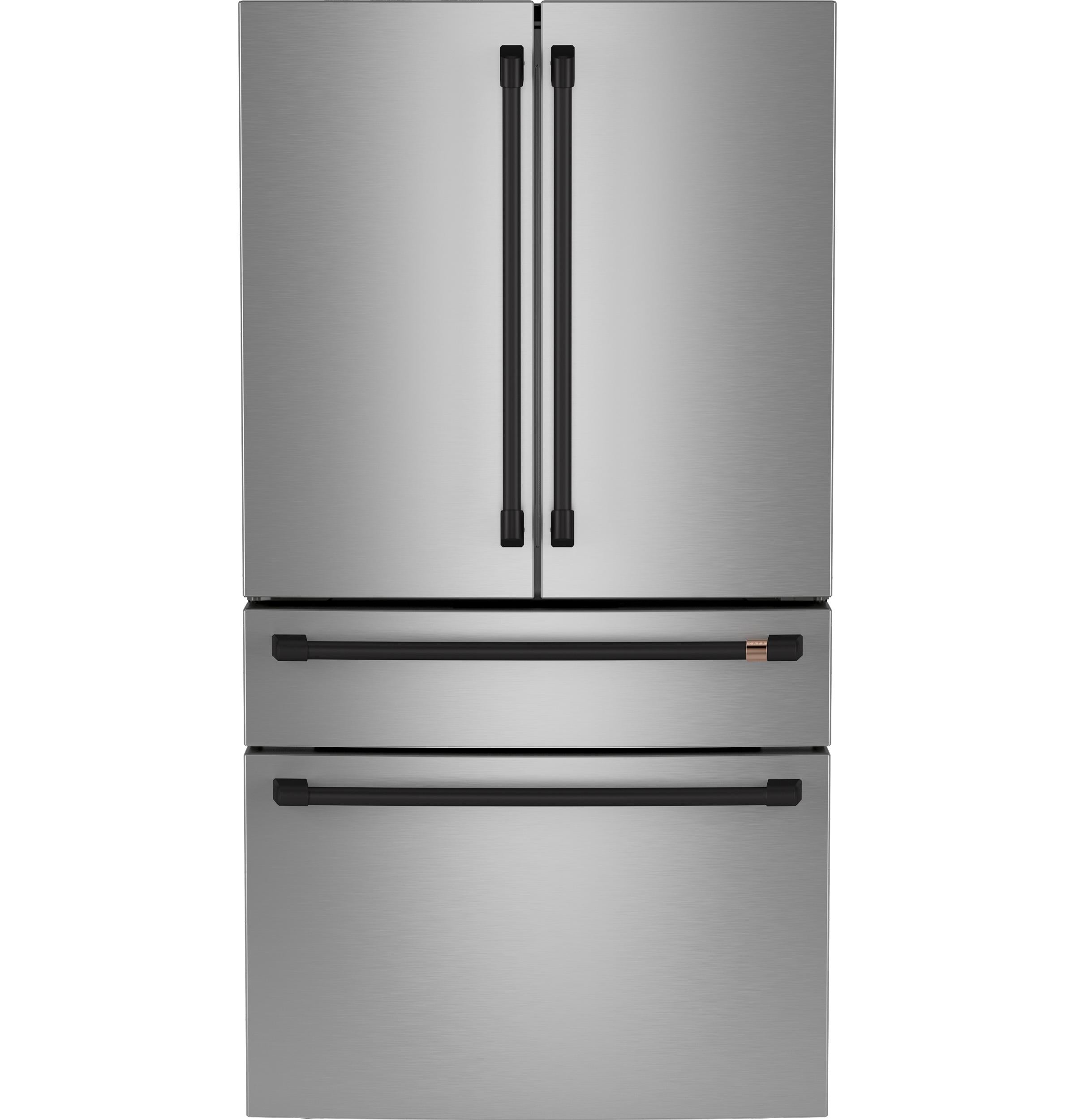 Cafe CJE23DP2WS1 Café™ Energy Star® 23.2 Cu. Ft. Smart Counter-Depth 4-Door French-Door Refrigerator With Dual-Dispense Autofill Pitcher