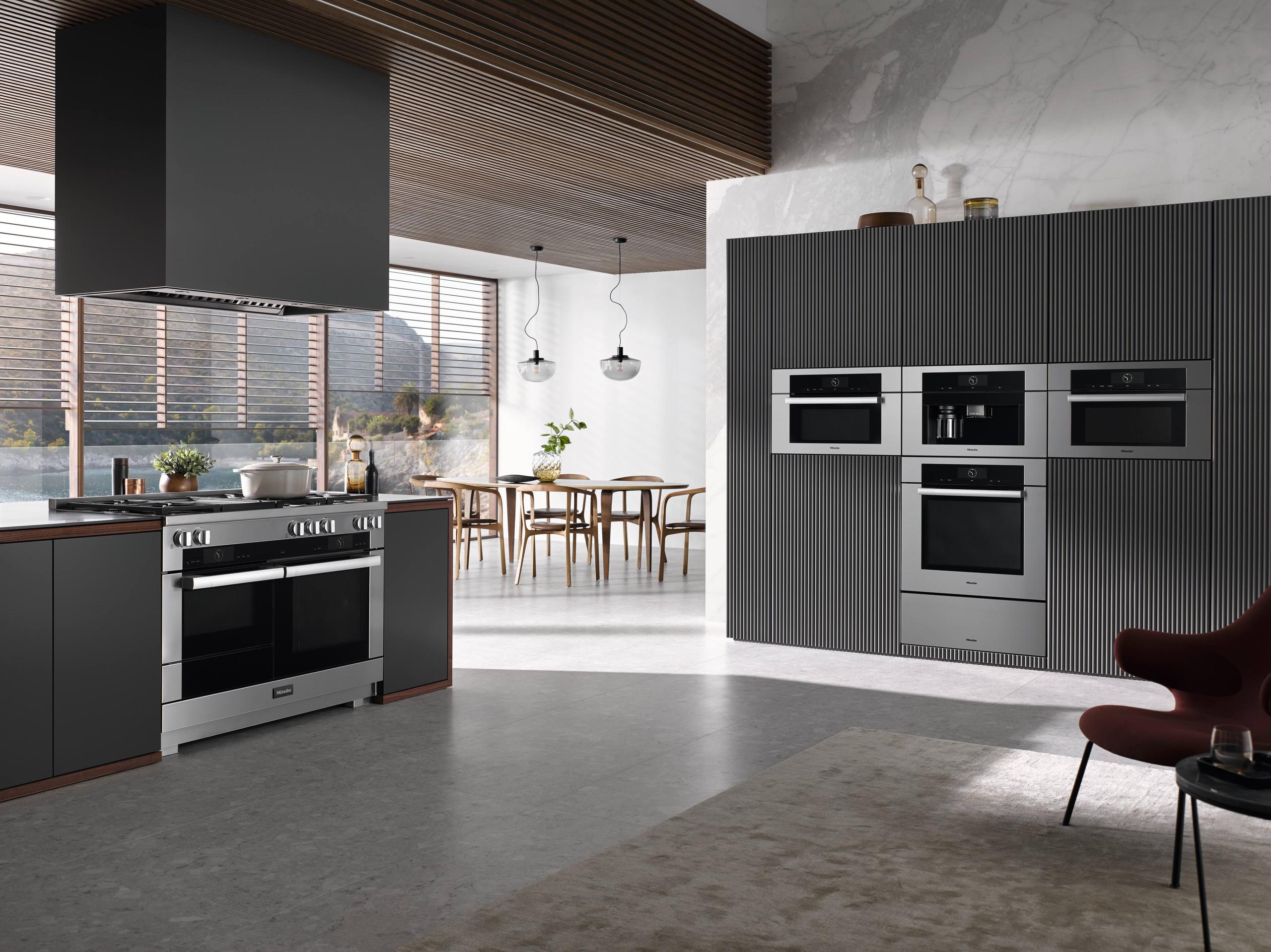 Miele HR19563LPDFGD Hr 1956-3 Lp Df Gd - 48 Inch Range - The Dual Fuel All-Rounder With M Touch For The Highest Demands.