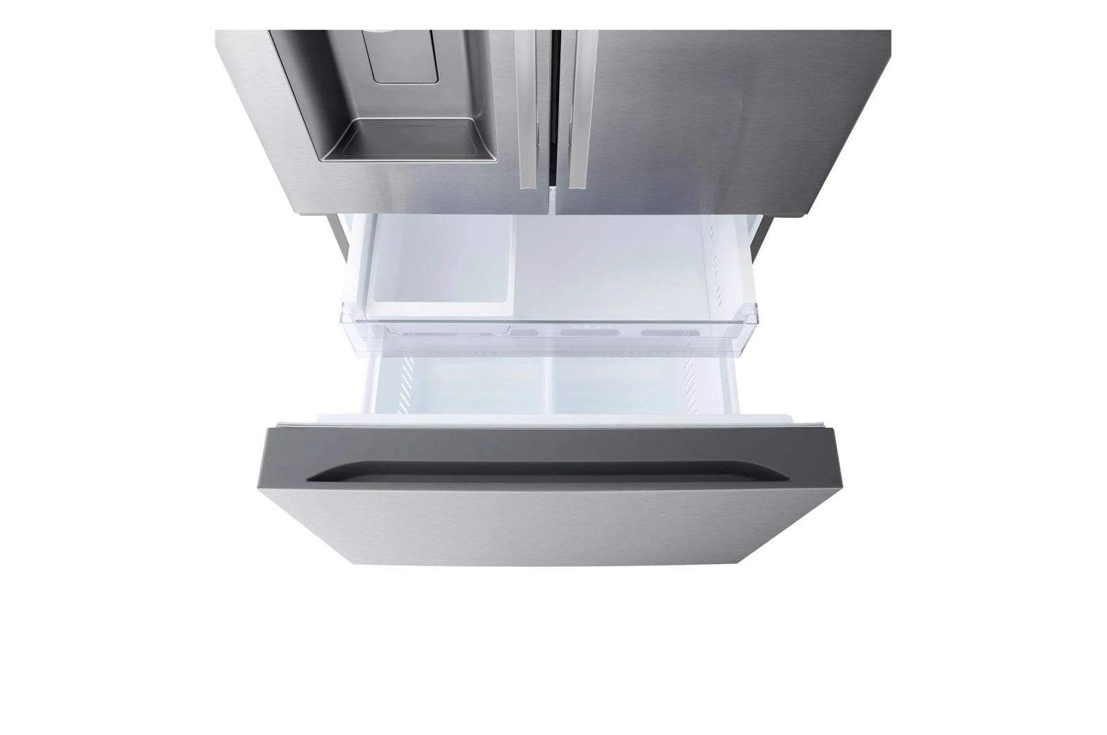 Lg LF20G6331S 20 Cu. Ft. 3-Door French Door, Counter-Depth Max™ Refrigerator With Hybrid Handles