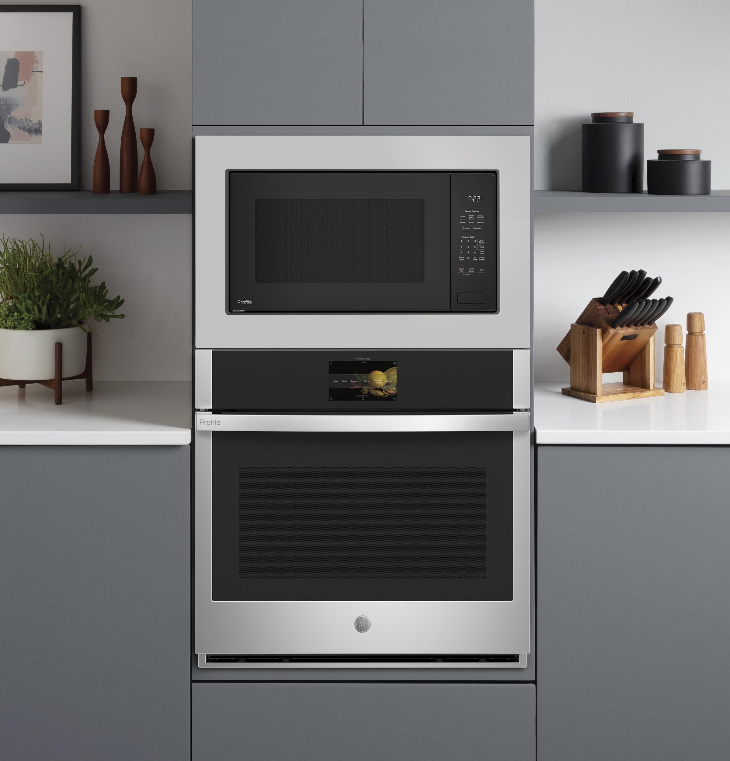 Ge Appliances PCWK22U1WDD Ge Profile™ 2.2 Cu. Ft. Built-In Sensor Microwave Oven