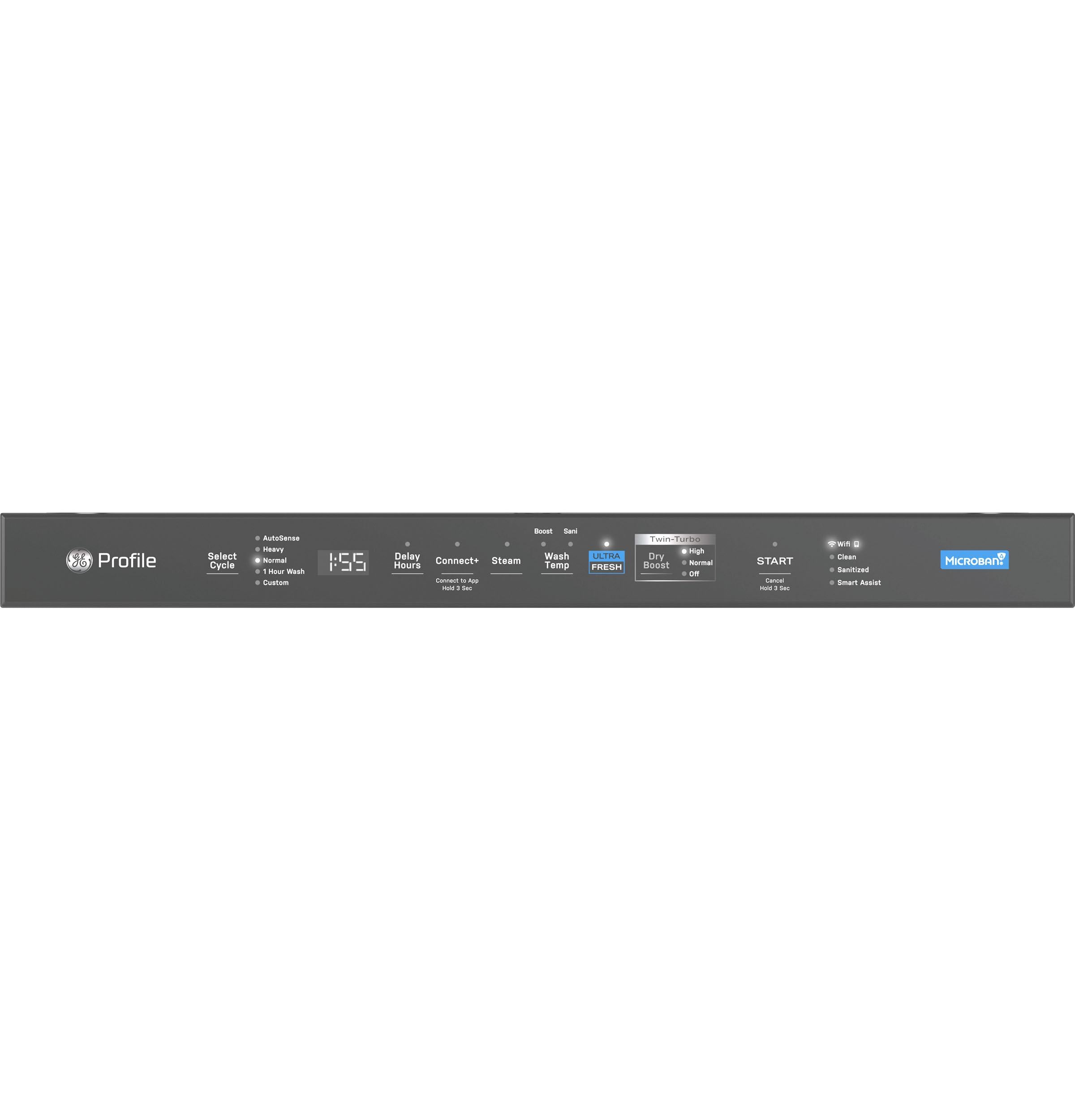 Ge Appliances PDT795SBVTS Ge Profile™ Energy Star Smart Ultrafresh System Dishwasher With Microban™ Antimicrobial Technology With Deep Clean Washing 3Rd Rack, 39 Dba